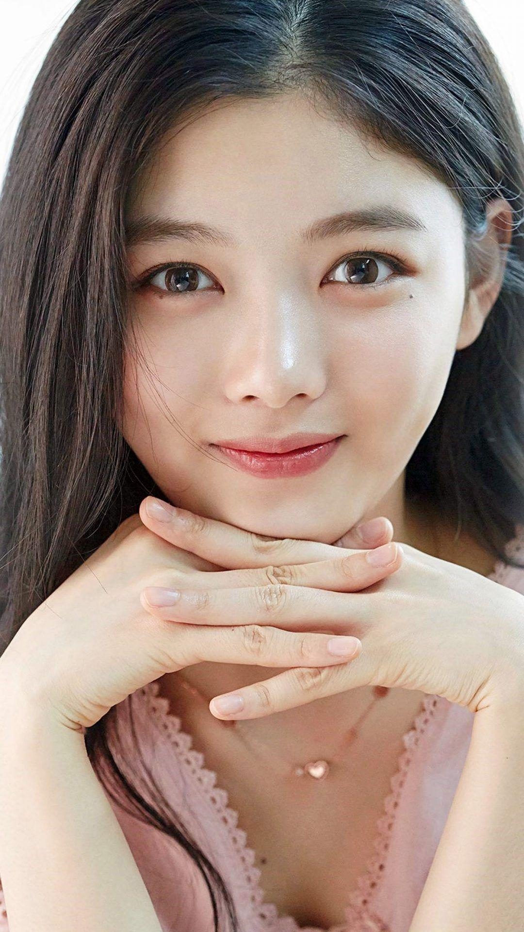 1080x1920 Yoojung Kim Kpop Girl Smile for iPhone, Phone