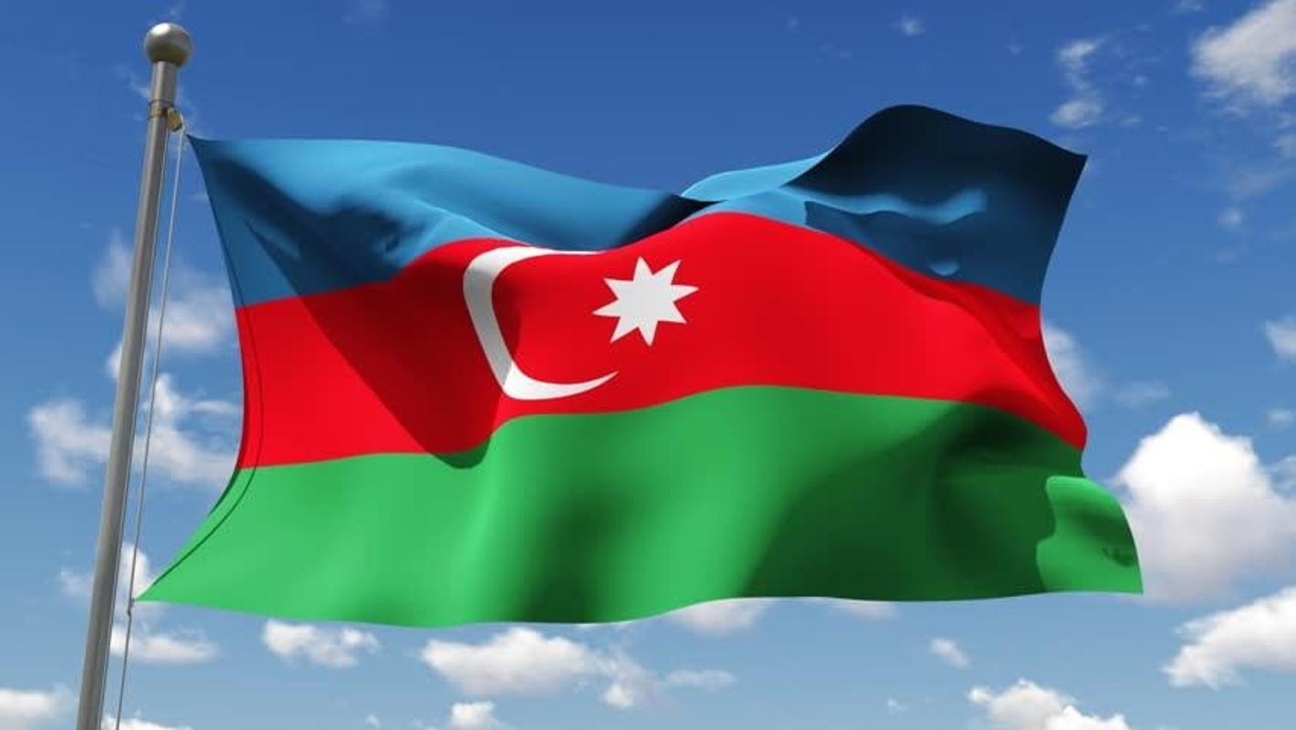 1420x800 Azerbaijan Flag Wallpaper for Android, Desktop