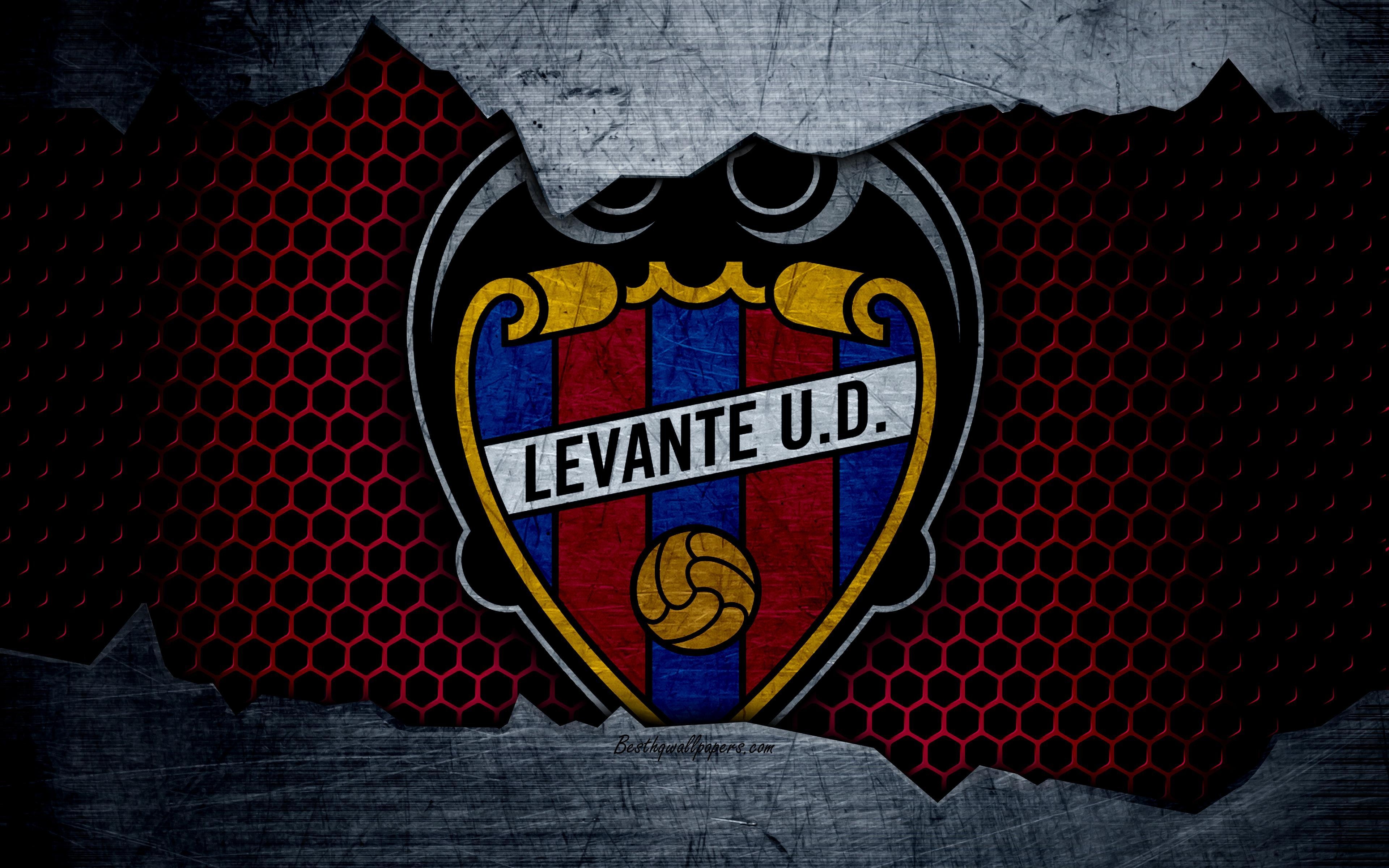 3840x2400 Download wallpaper Levante Unión Deportiva, 4k, La Liga, football, Desktop