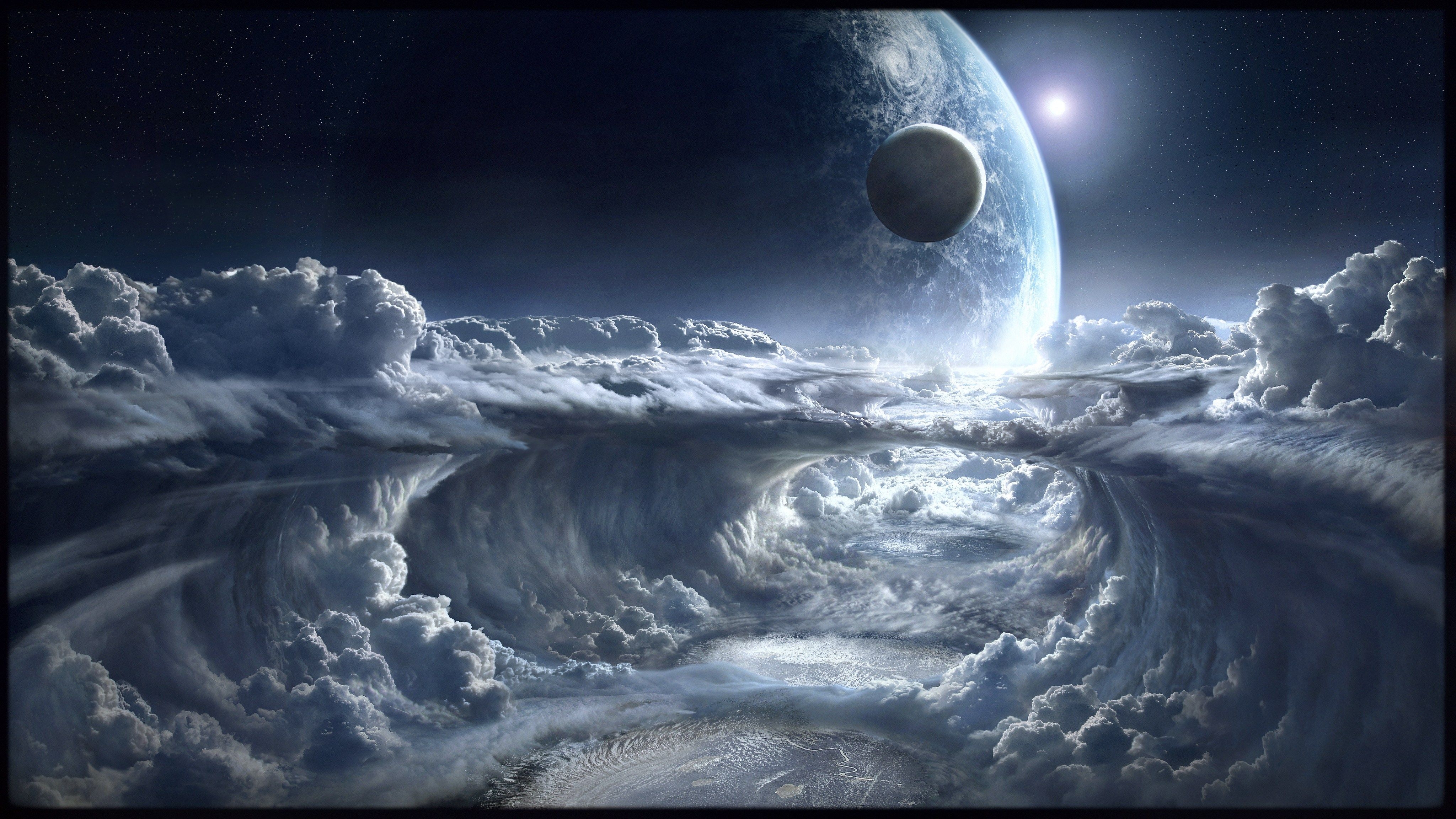 4100x2310 Cloud Space Wallpaper Free Cloud Space Background, Desktop