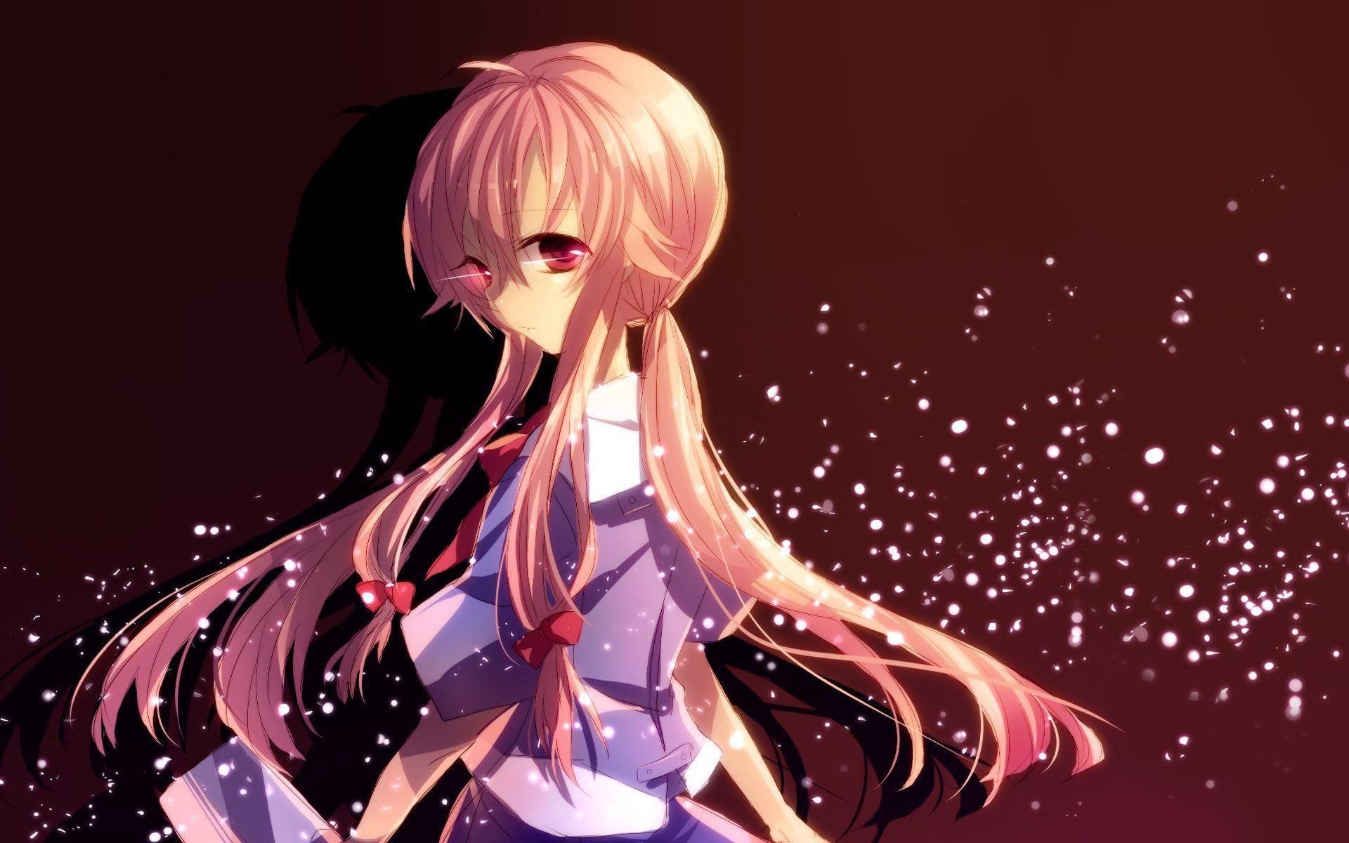 1920x1200 Wallpaper de Gasai Yuno (Mirai Nikki). Mirai nikki, Future diary, Desktop