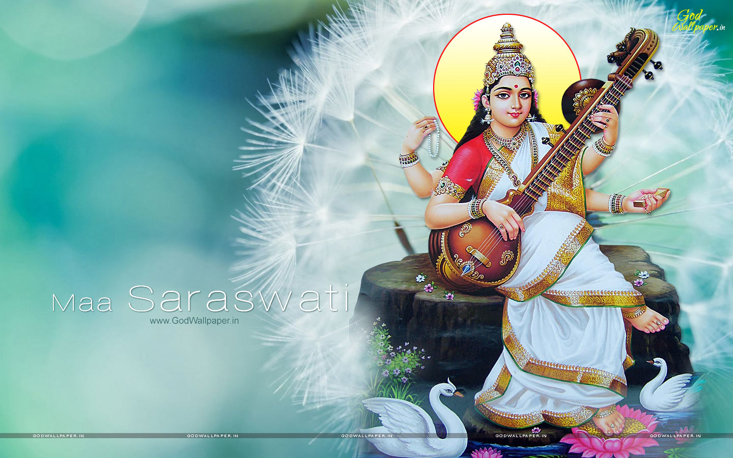 1440x900 Saraswati Photo Wallpaper Free Download, Desktop