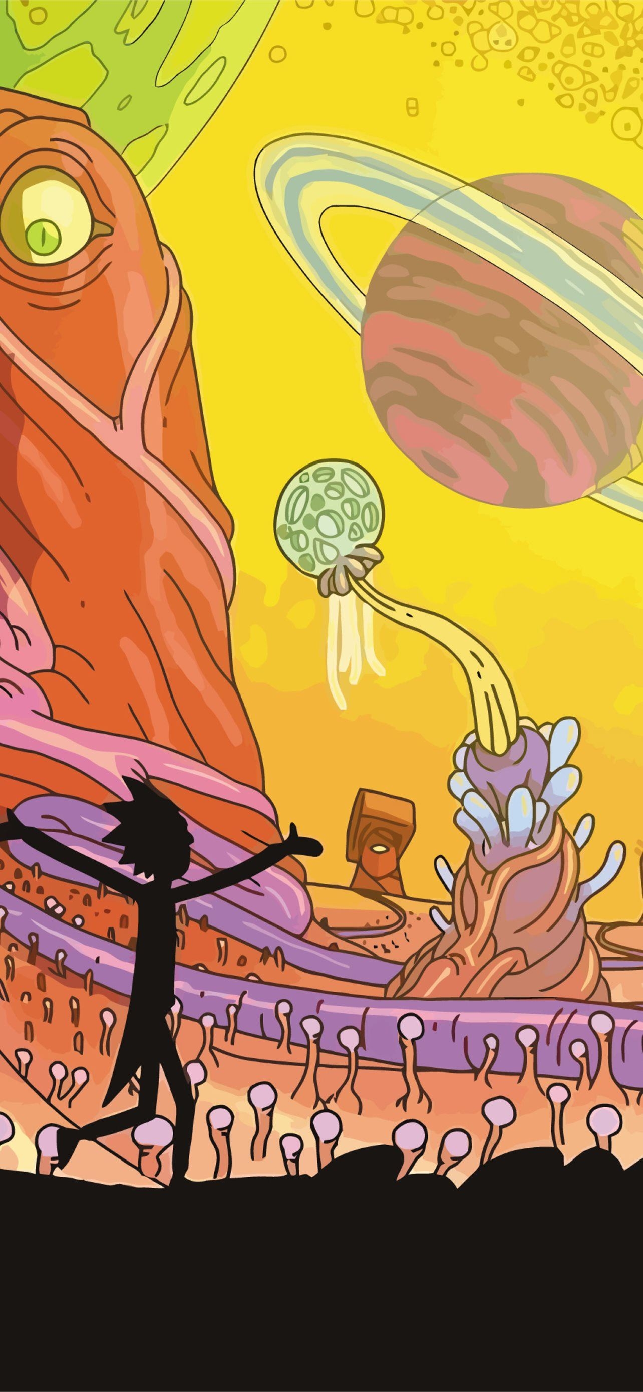 1290x2780 Rick And Morty Resolution HD Artist 4K, Phone