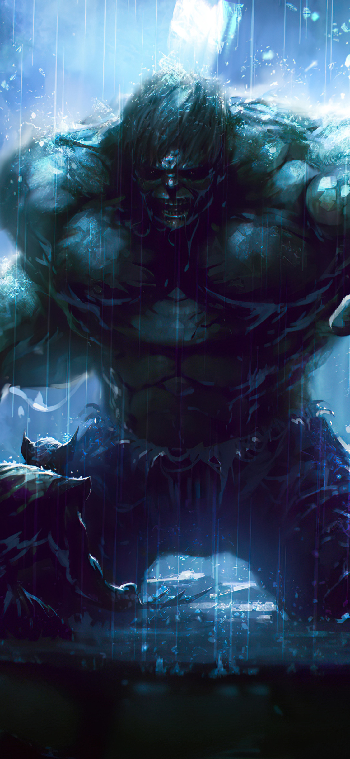 1130x2440 Wolverine Vs Hulk 4k iPhone XS, iPhone iPhone X HD 4k Wallpaper, Image, Background, Photo and Picture, Phone