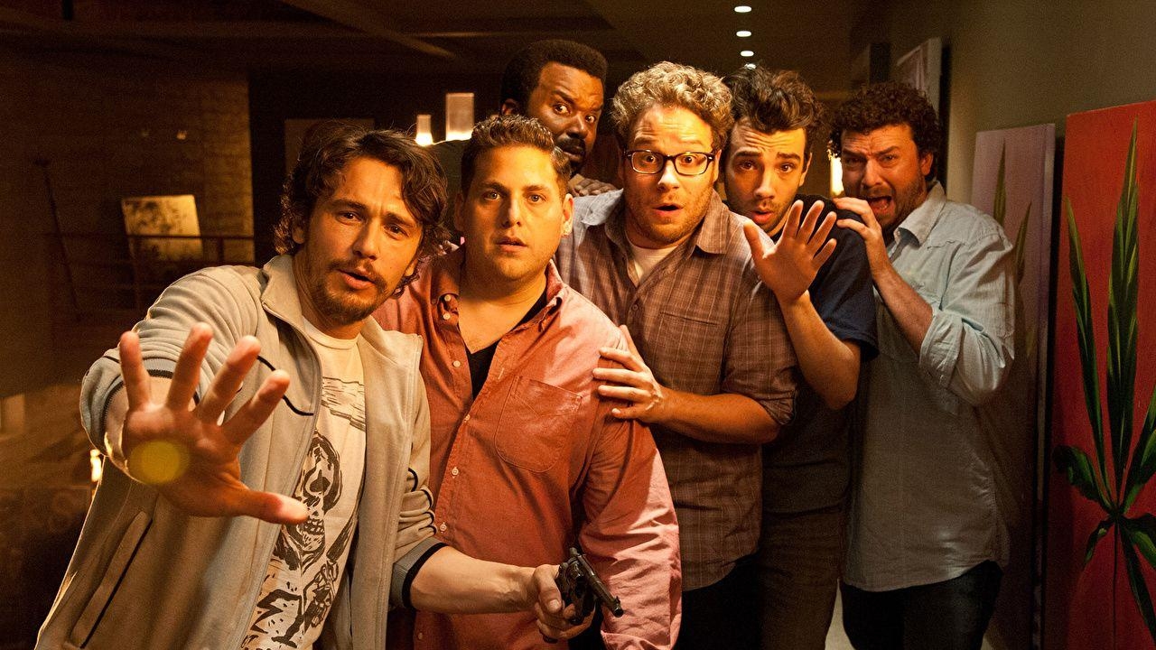 1280x720 Wallpaper James Franco Man This is The end, Jonah Hill, Seth Rogen, Desktop