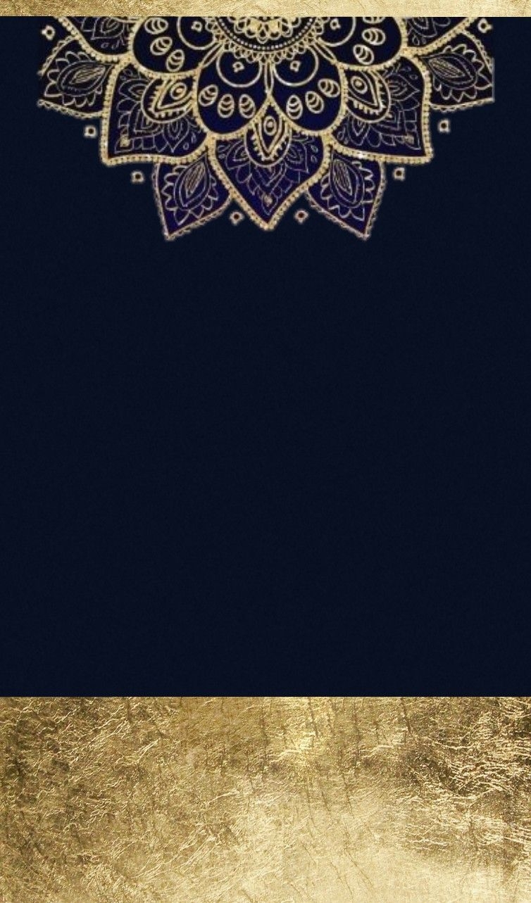 760x1290 Dark Blue and Gold Wallpaper Free Dark Blue and Gold Background, Phone