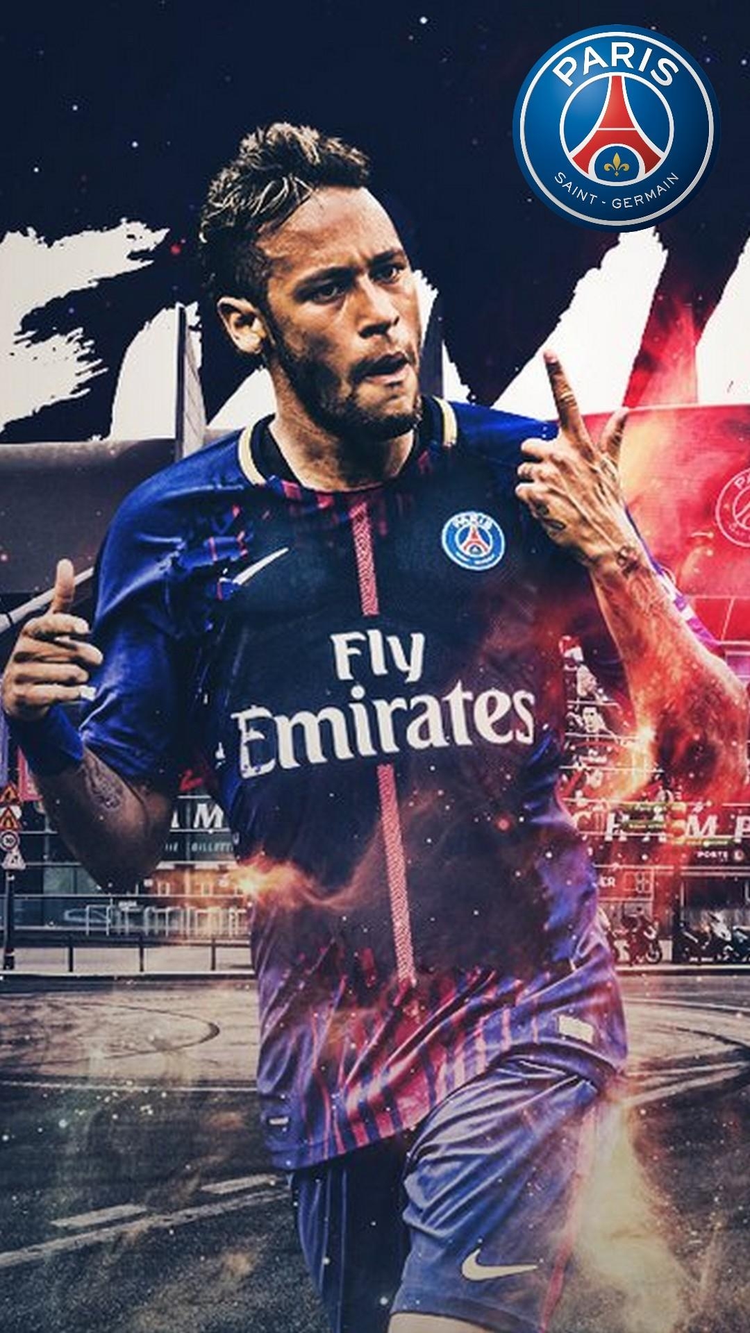 1080x1920 Neymar PSG iPhone 7 Wallpaper Football Wallpaper, Phone