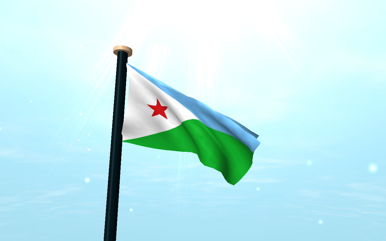 1280x800 Djibouti Flag 3D Free Apps on Google Play, Desktop