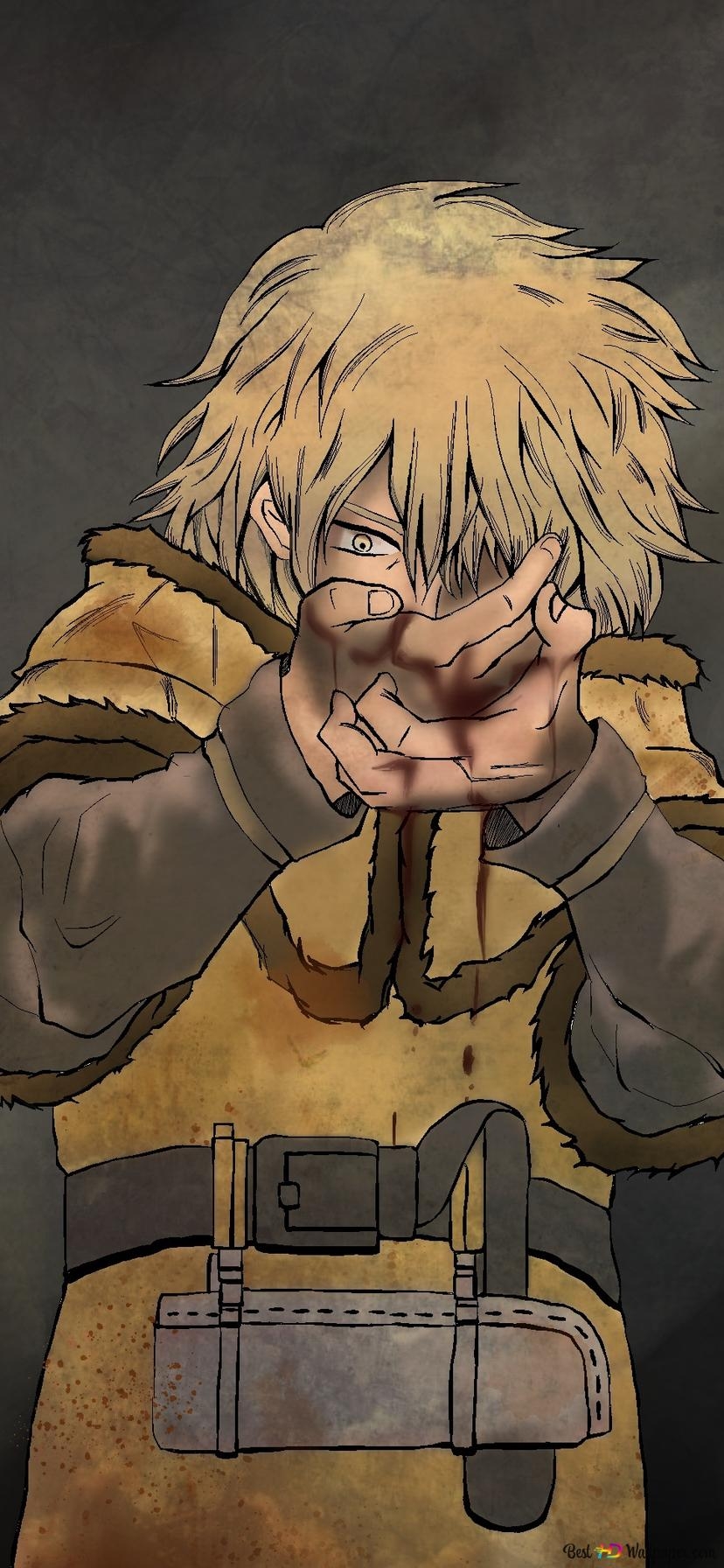 830x1800 Vinland Saga (Anime), Thorfinn 2K wallpaper download, Phone