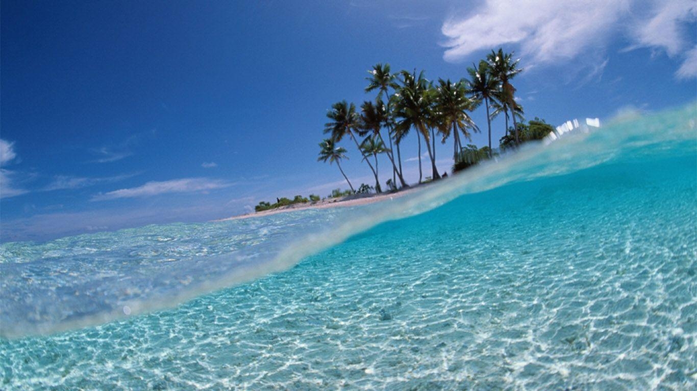 1370x770 HD Tropical Island Wallpaper for Desktop, Desktop