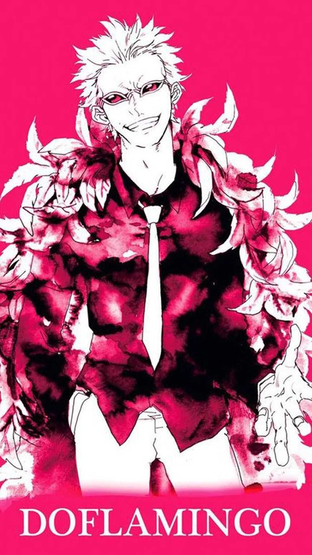 1080x1920 Doflamingo Wallpaper Discover more Anime, Doflamingo, Donquixote Doflamingo, Heavenly D. Animated icons, One piece wallpaper iphone, Background image wallpaper, Phone