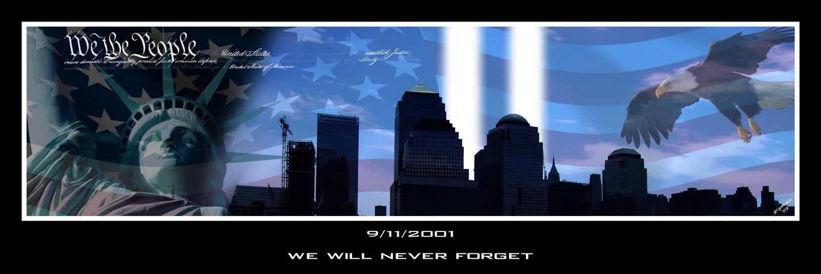 1600x540 Never Forget Wallpaper, Dual Screen