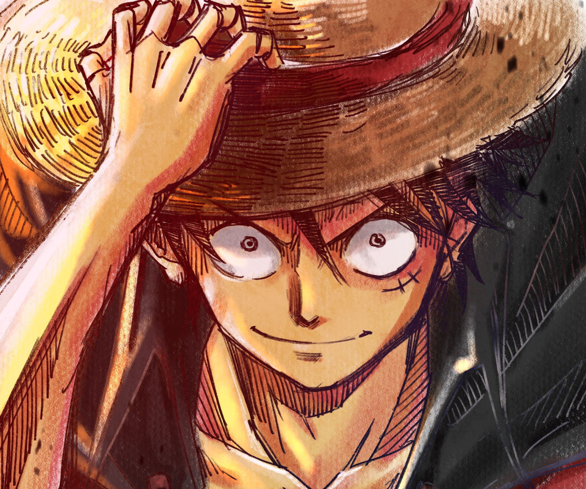 2050x1710 Monkey D. Luffy One Piece: Two Years Later HD Wallpaper, Desktop