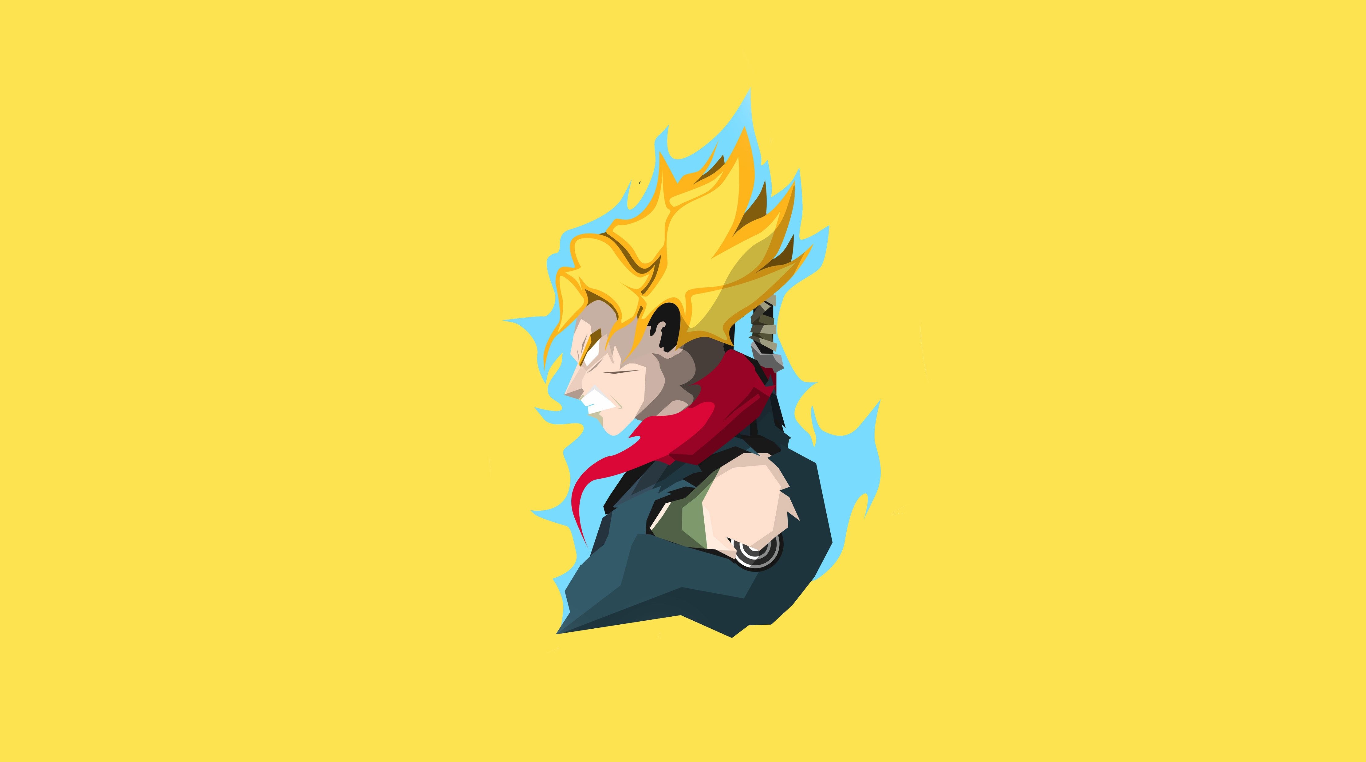 4450x2480 Minimalist Dragonball Wallpaper 4k, Desktop