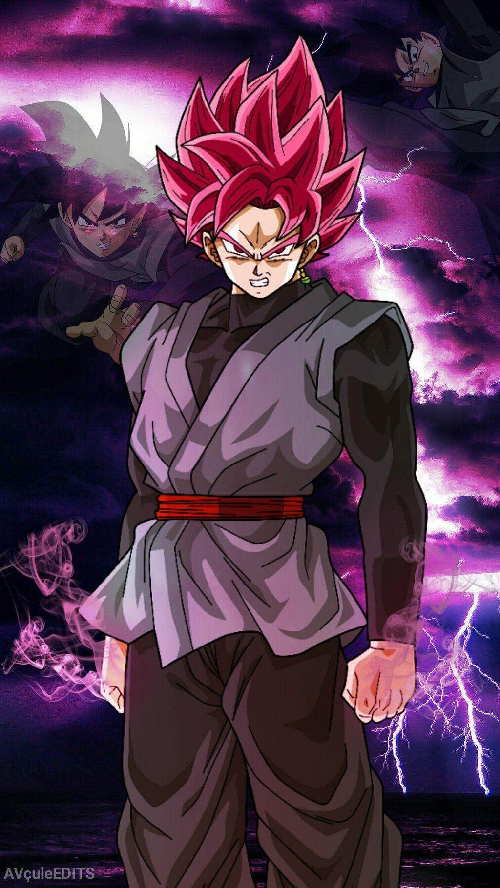 1030x1820 More Like Black Goku SSJ Rose, Phone