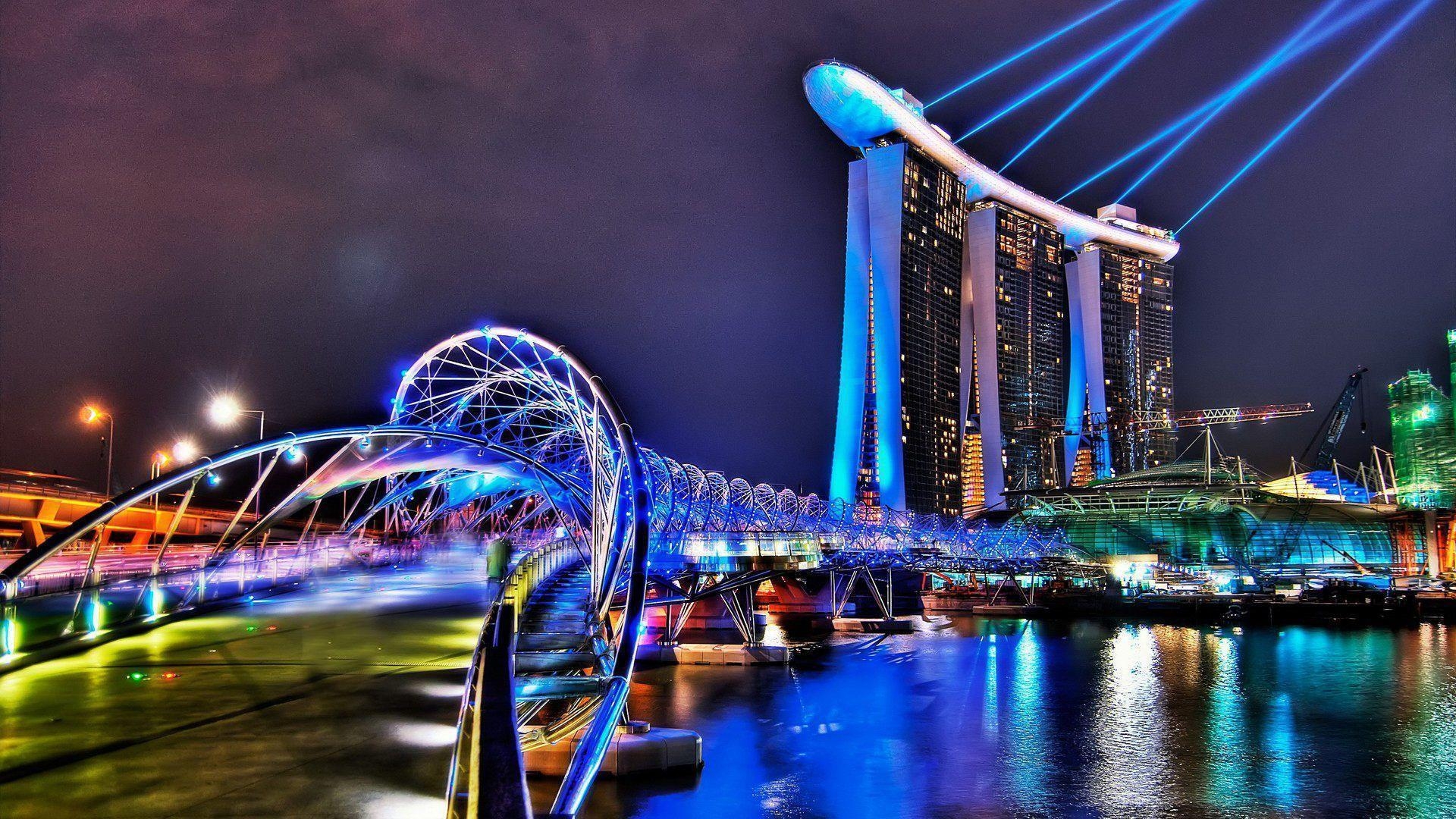 1920x1080 Singapore the city of lions HD Wallpaper Free Download, Desktop