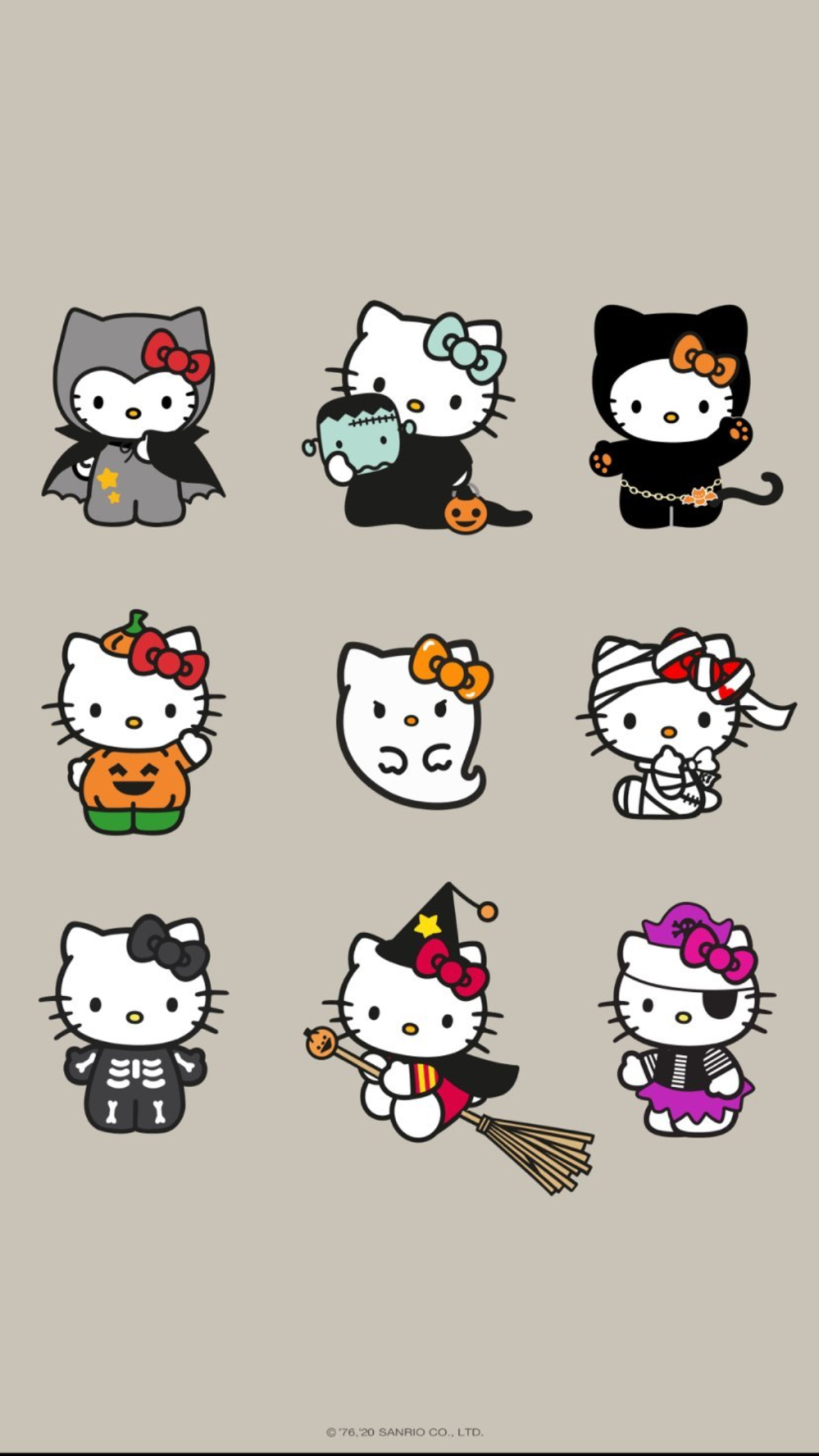 1160x2050 hello kitty wallpaper, Phone