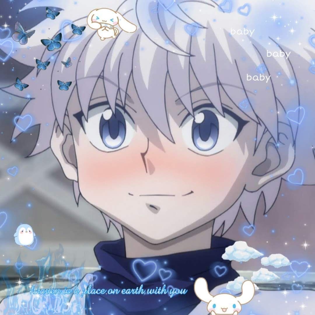 1080x1080 killua zoldyck soft blue. Anime shadow, Blue anime, Anime canvas, Phone