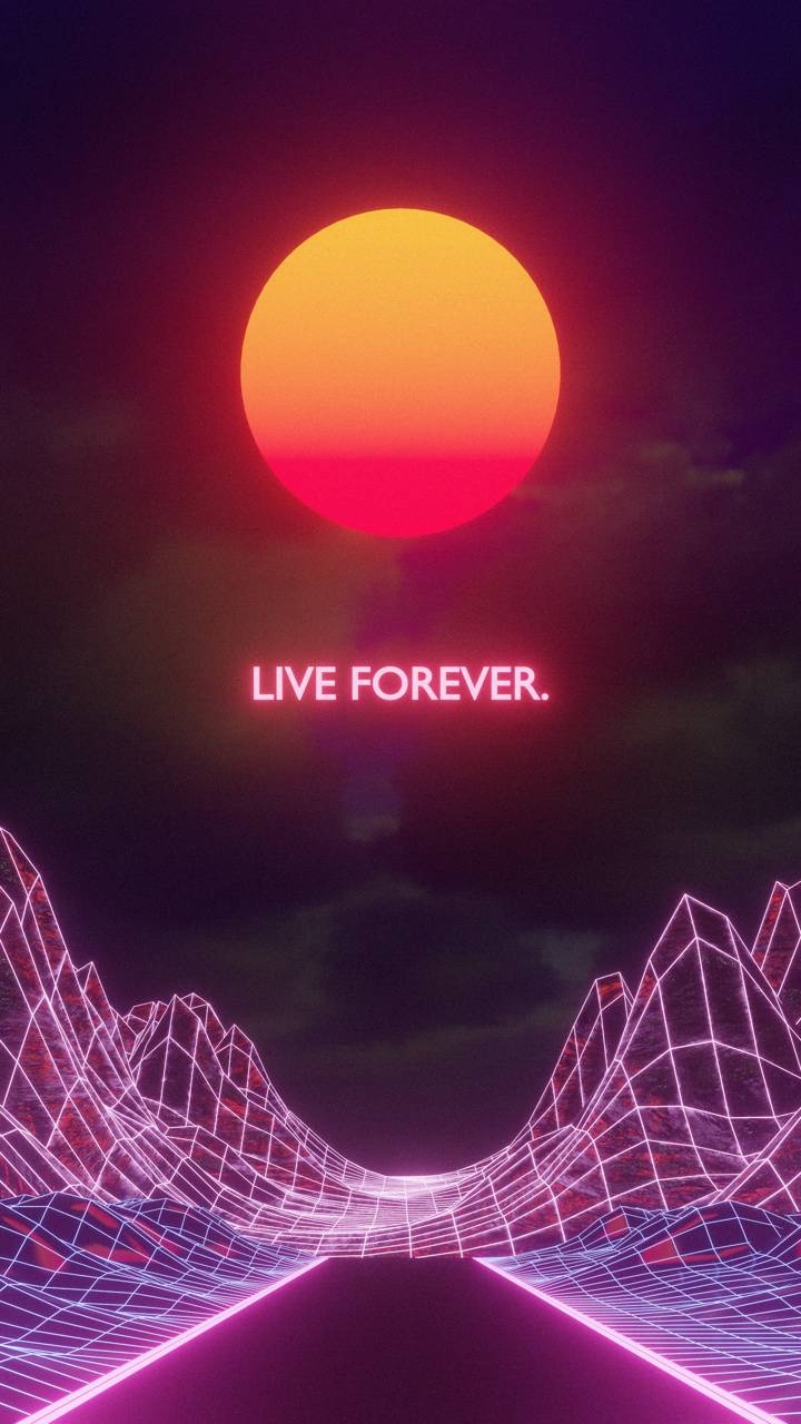 720x1280 Vaporwave Wallpaper, Phone