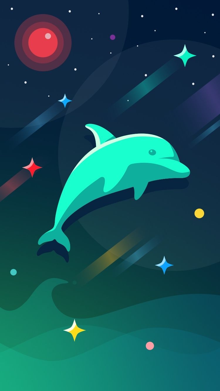 750x1340 Dolphin IPhone Wallpaper. Android, Phone