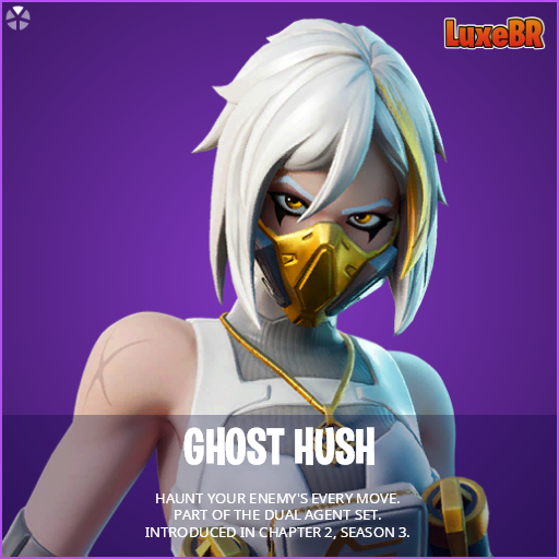 520x520 Ghost Hush Fortnite wallpaper, Phone