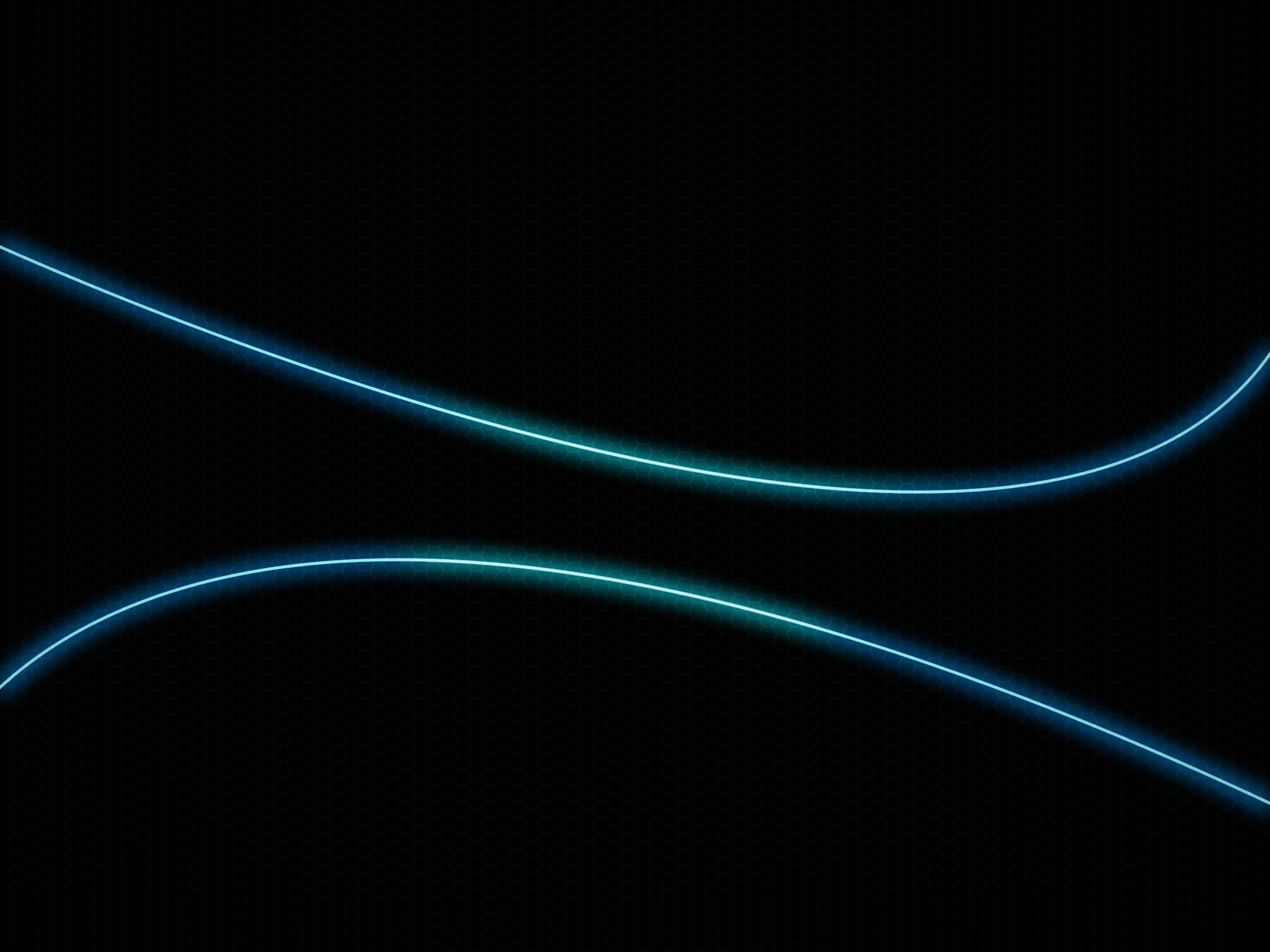 2560x1920 Blue Neon Wallpaper, Desktop