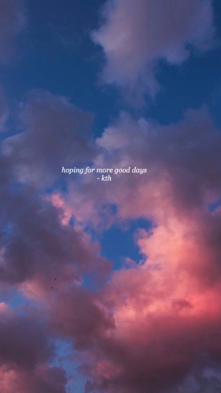 750x1340 Aesthetic Pink Sky Quotes, Phone