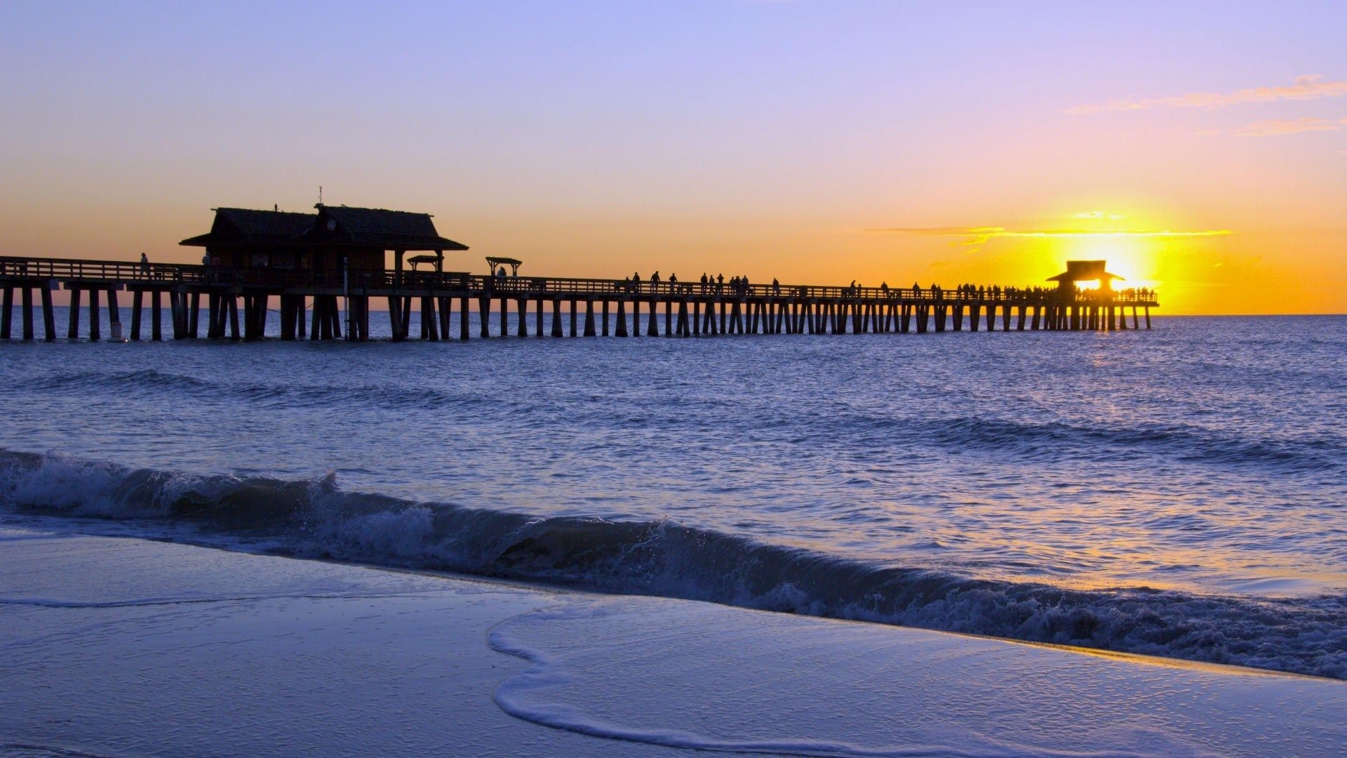 1920x1080 free desktop wallpaper downloads pier. Naples beach, Florida beaches, Florida resorts, Desktop