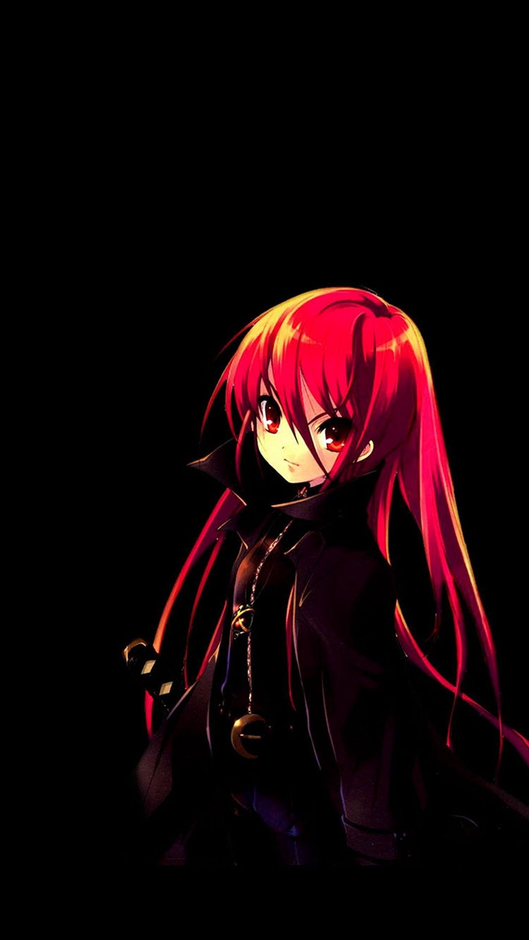 1080x1920 Dark Shakugan Anime Illustration iPhone 8 Wallpaper Free Download, Phone