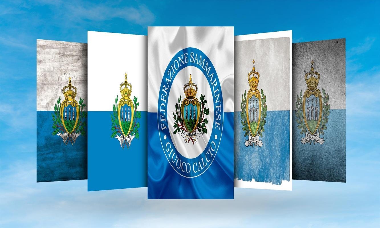 1340x800 San Marino Flag Wallpaper for Android, Desktop