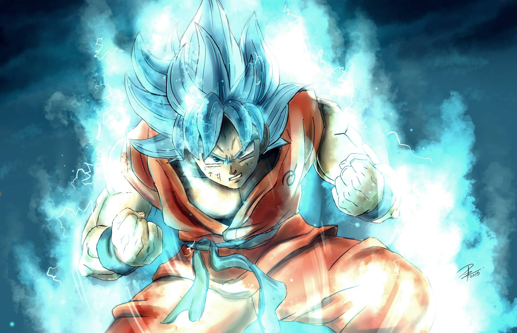 2000x1290 Dragon Ball Super HD Wallpaper, Desktop