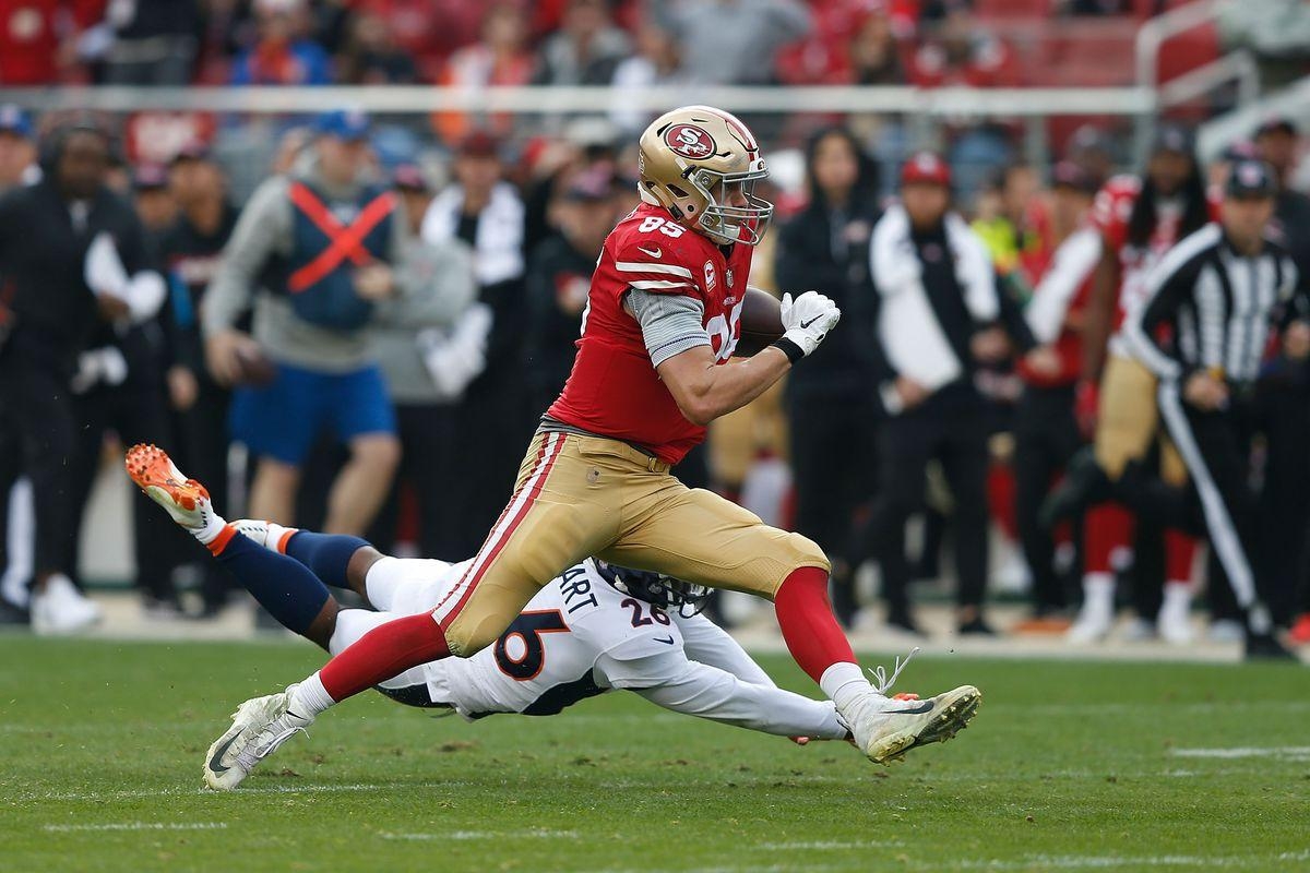 1200x800 George Kittle's Record Setting Day: 49ers, Broncos Sound Off, Desktop