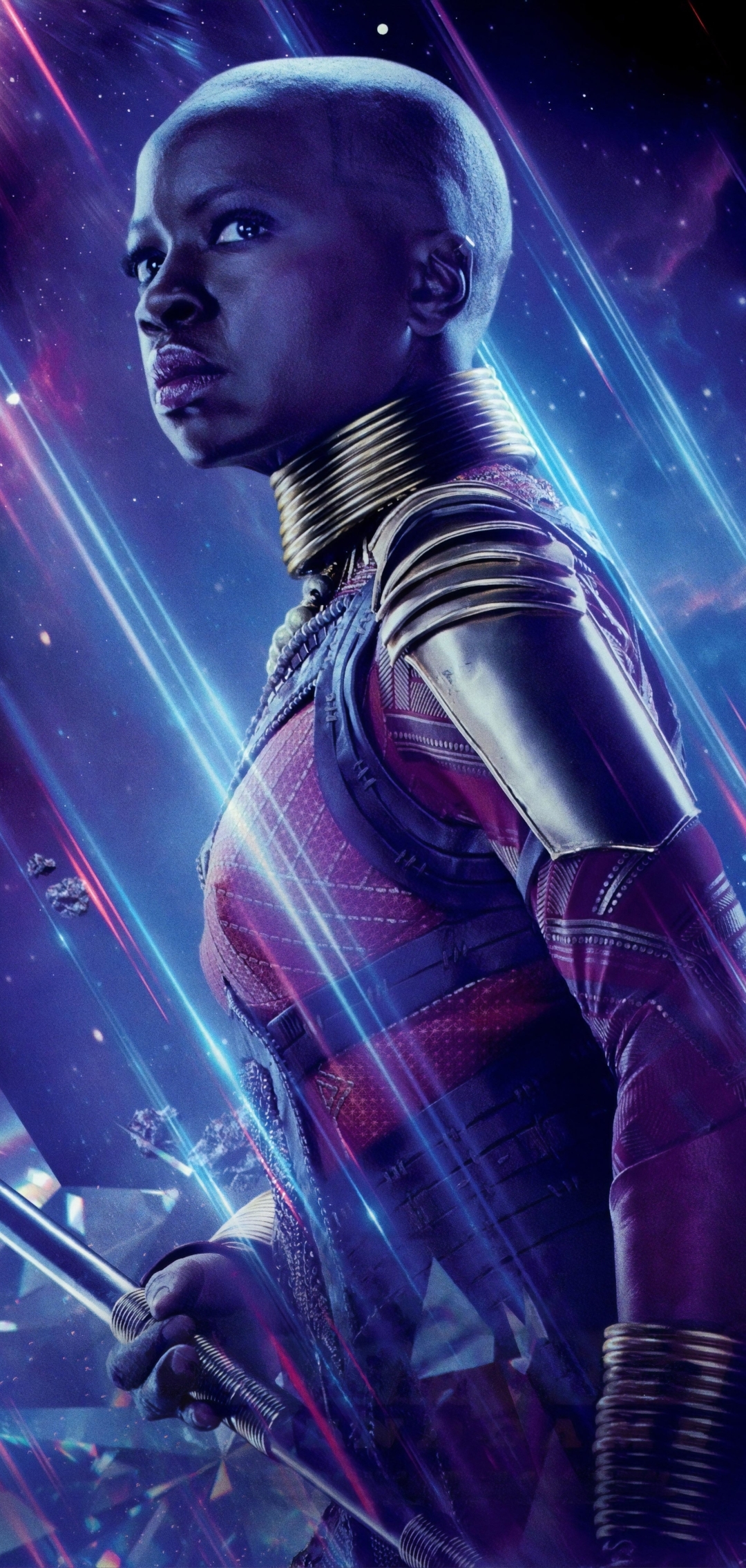 1080x2270 Okoye in Avengers Endgame  Resolution Wallpaper, Phone