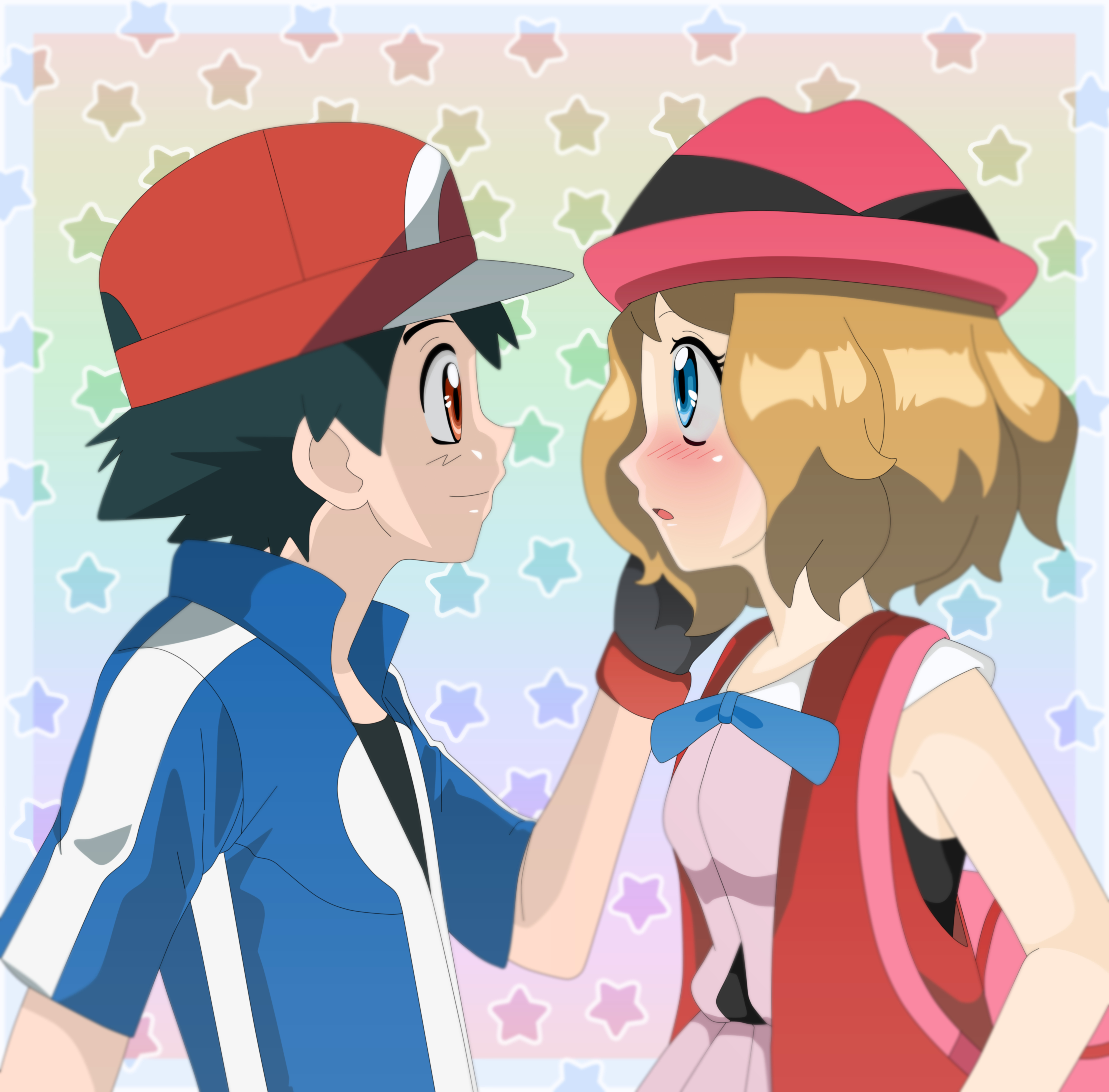 4330x4270 Ash And Serena Wallpaper Free Ash And Serena Background, Desktop