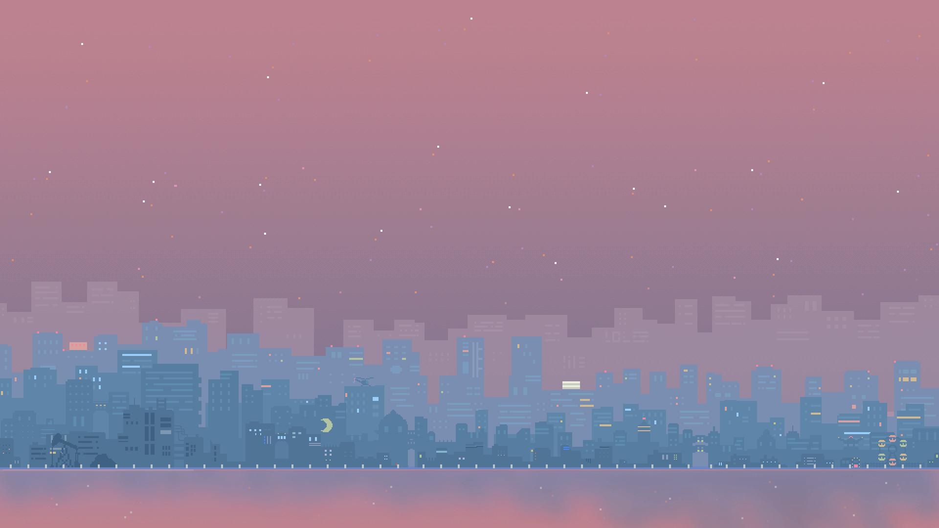 1920x1080 Animated Pixel Wallpaper, Desktop