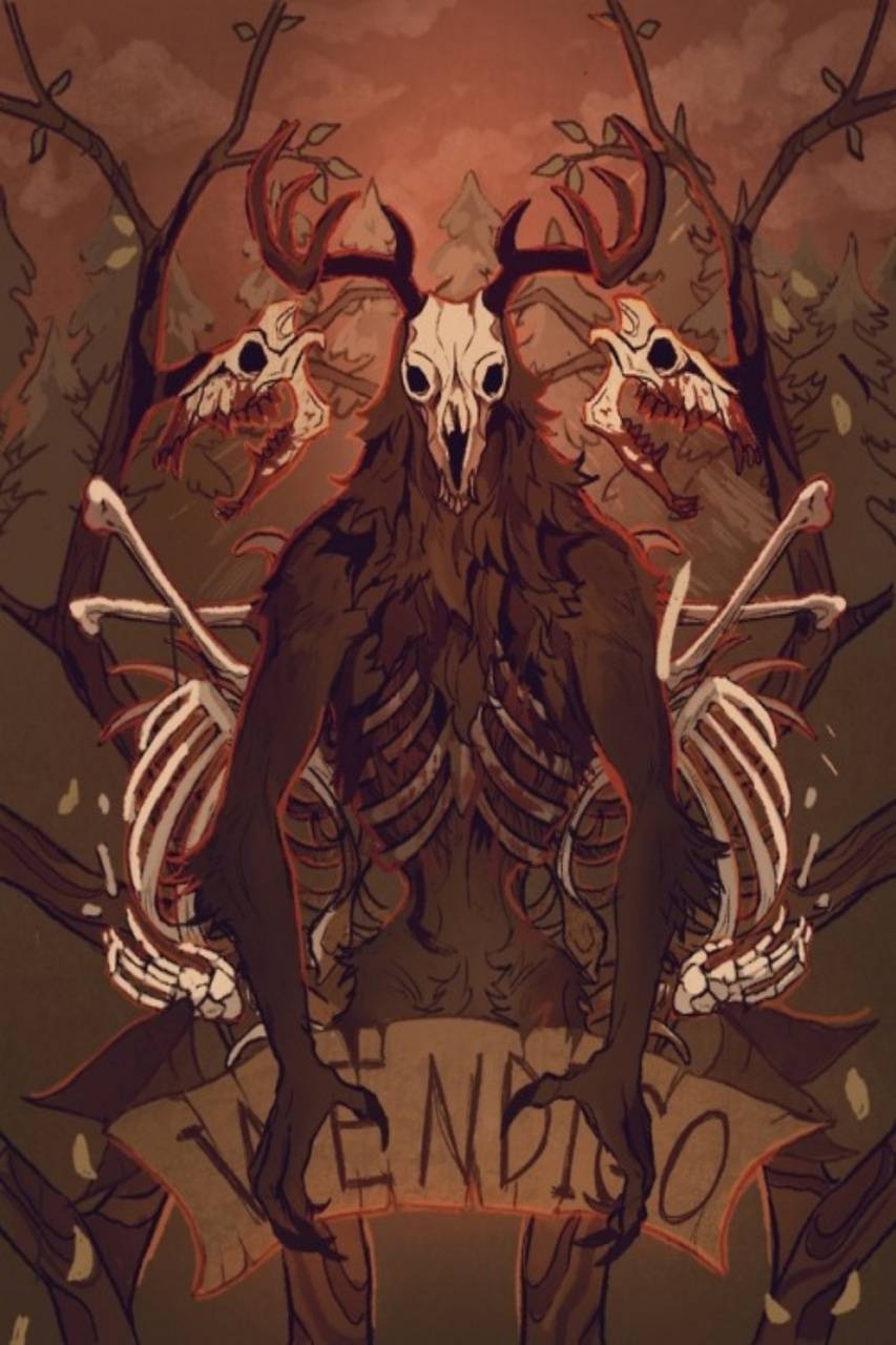 860x1280 Wendigo wallpaper, Phone