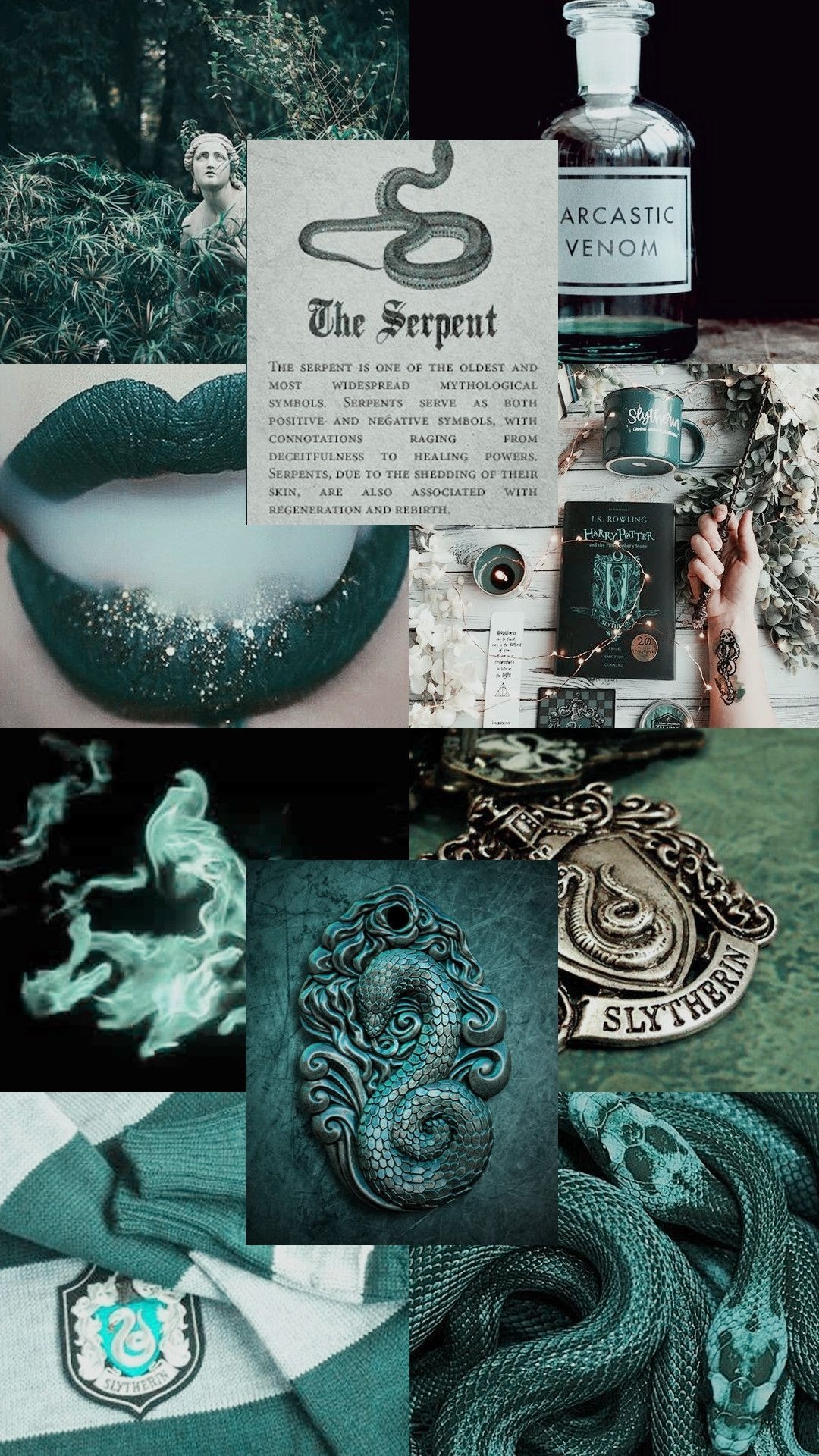 1080x1920 Slytherin Aesthetic Wallpaper Free Slytherin Aesthetic Background, Phone