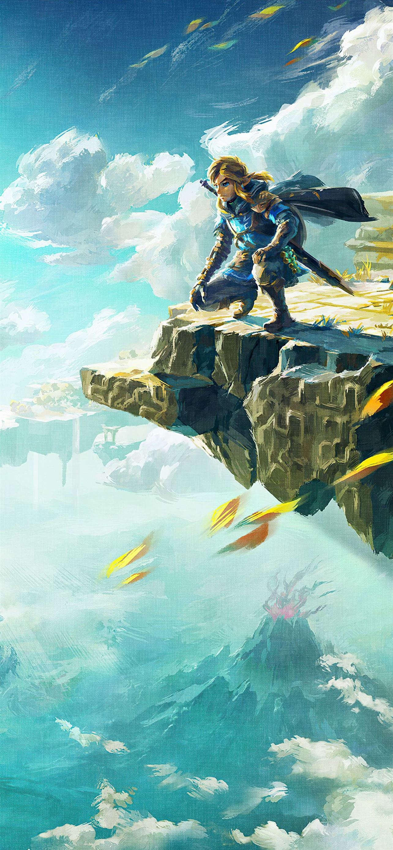 1290x2780 2023 the legend of zelda tears of the kingdom 5k iPhone Wallpaper Free Download, Phone