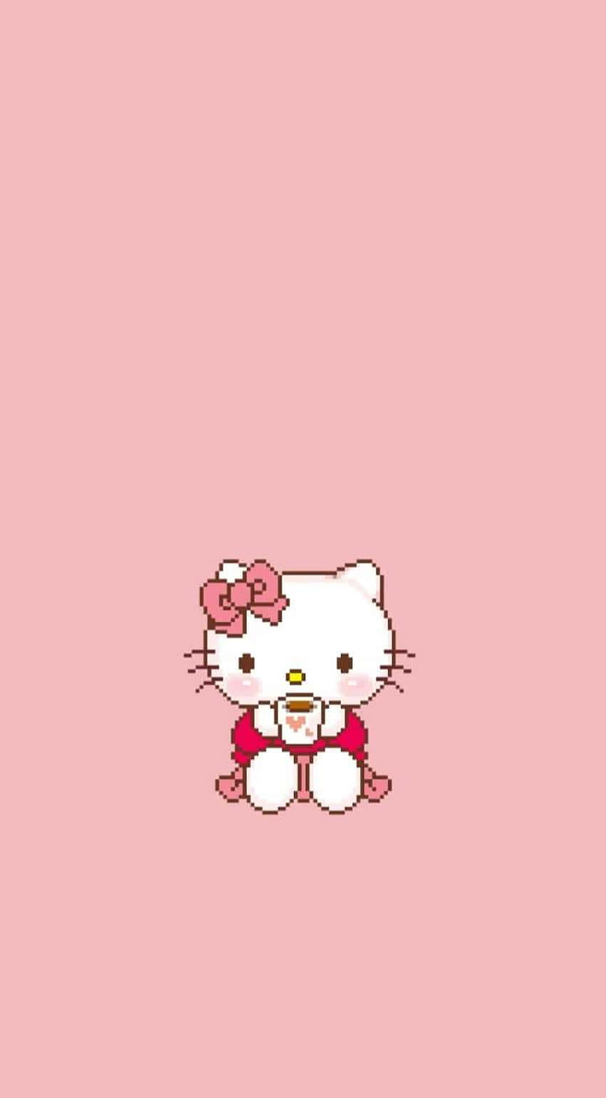 850x1540 Kawaii Hello Kitty Wallpaper, Phone