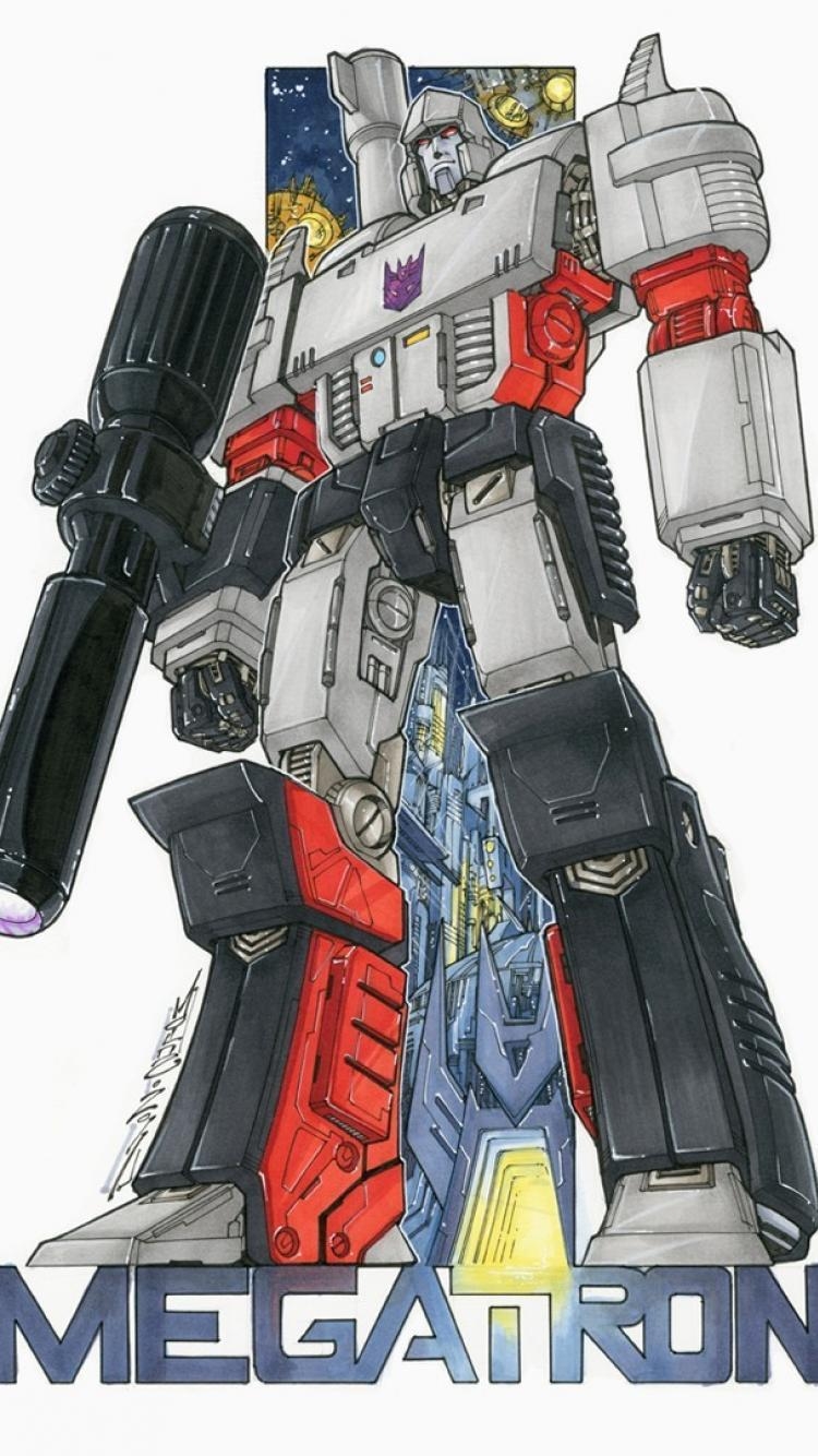 750x1340 Comics megatron transformers g1 wallpaper, Phone