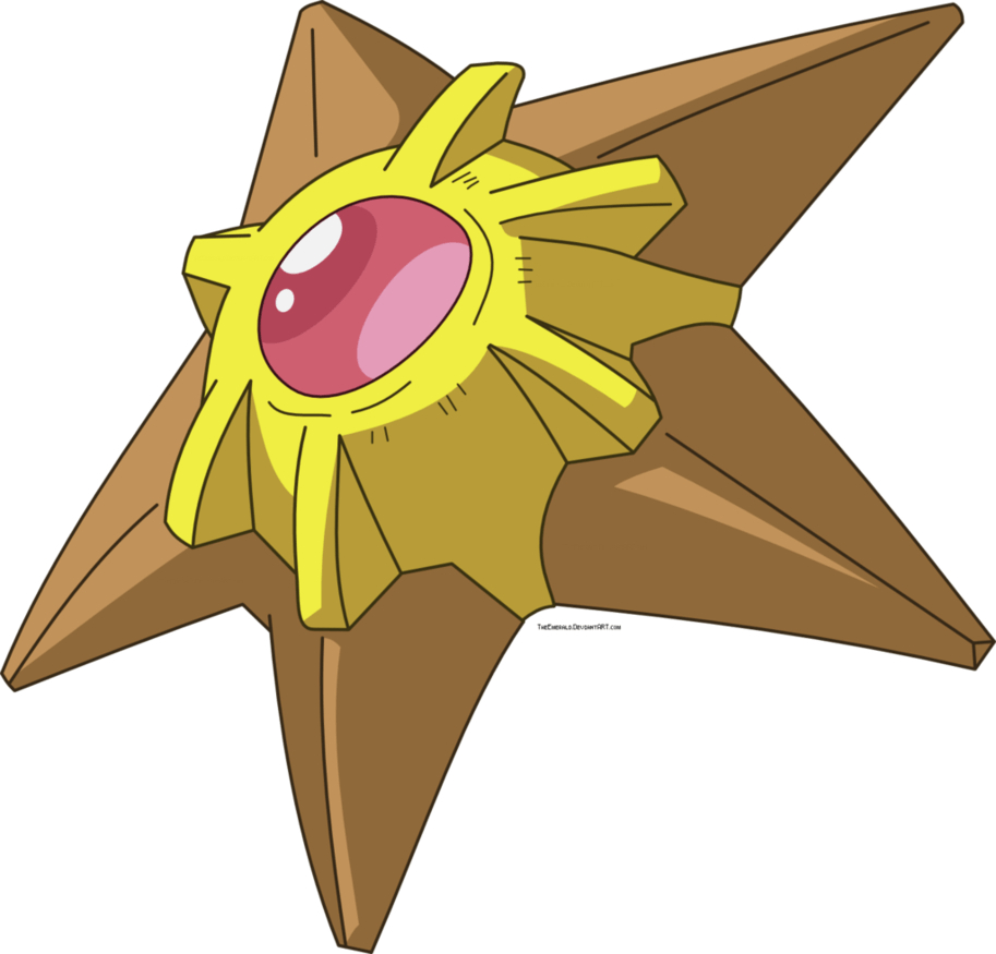 920x880 Free Staryu Pokemon Vector By Emerald Stock, Desktop