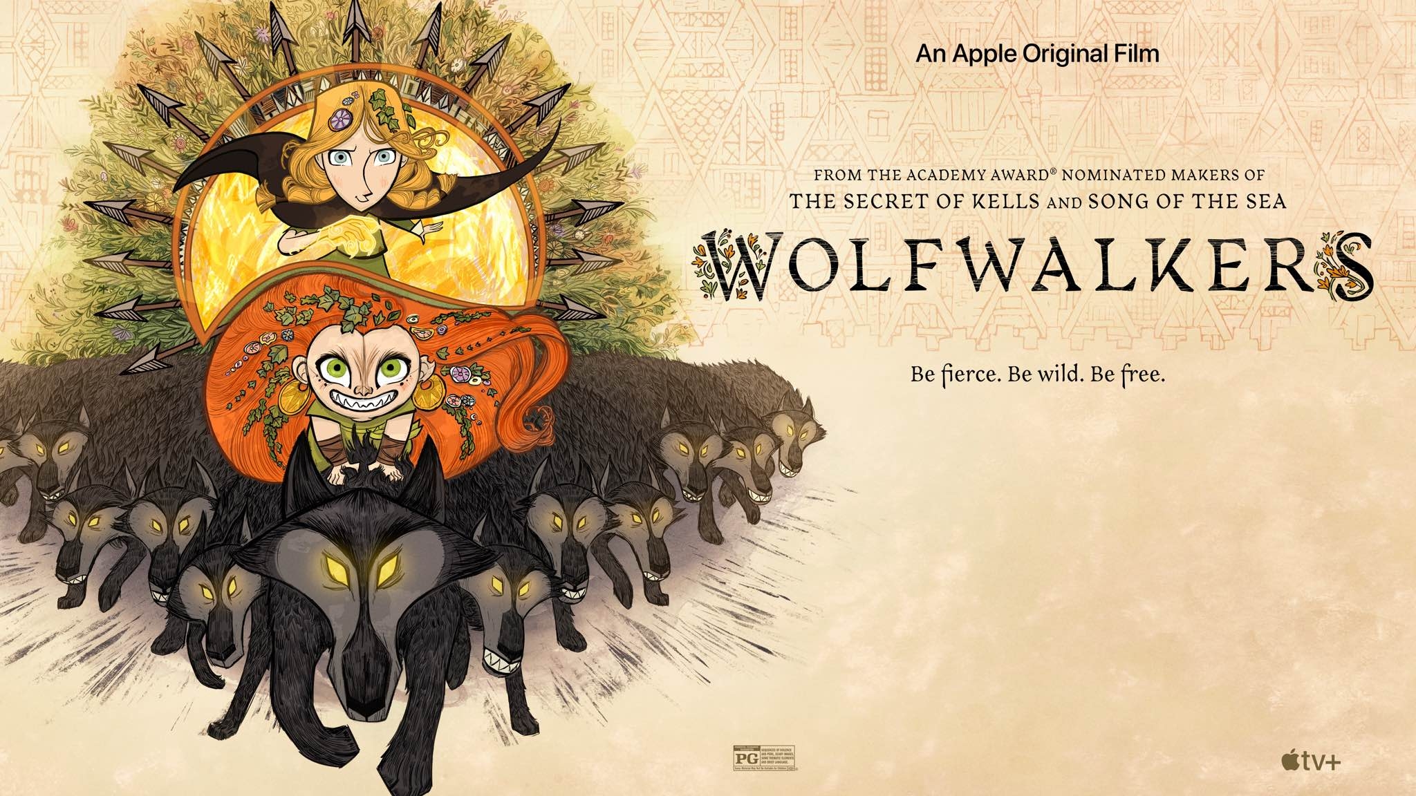 2050x1160 Apple TV+ animated feature film “Wolfwalkers” gets a prologue trailer ahead of December 11 premiere, Desktop