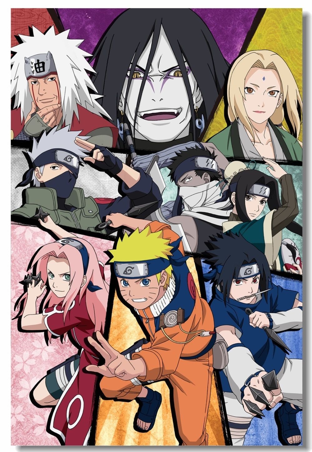 1000x1450 Custom Canvas Wall Decor Naruto Poster Naruto Uchiha Sasuke, Phone