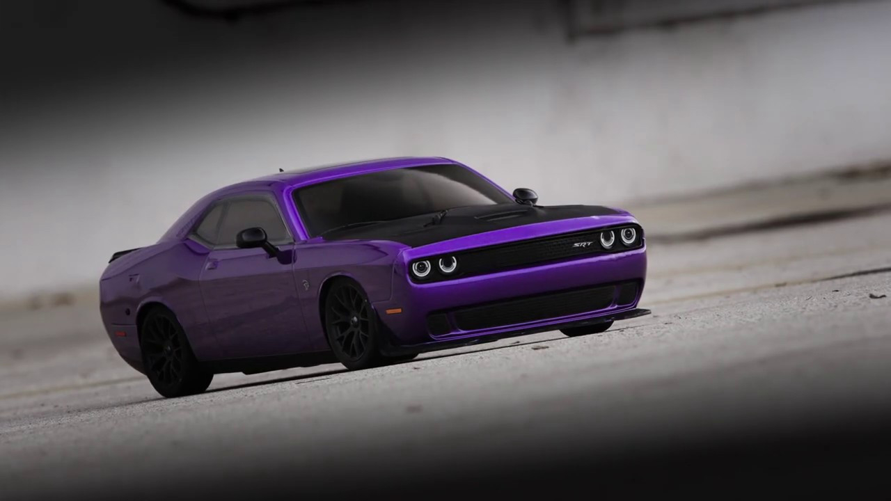 1280x720 Kyosho Fazer RC Car Dodge Challenger SRT Hellcat 4wd PURPLE -RTR, Desktop
