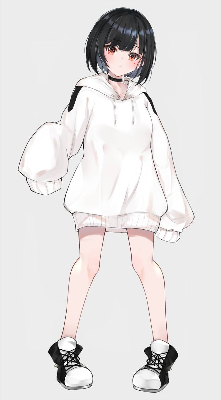 710x1280 Anime girl hoodie wallpaper, Phone