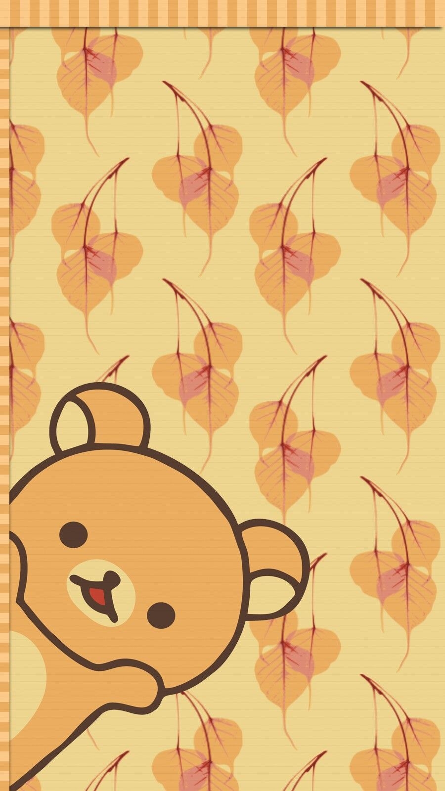 900x1600 autumn #rilakkuma #wallpaper #iphone #freebie. Wallpaper iphone, Phone