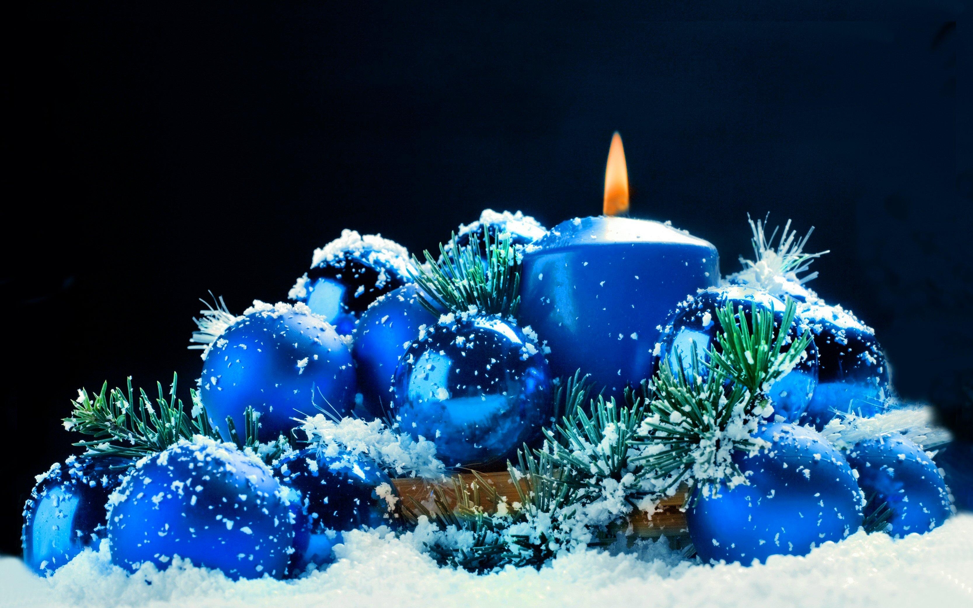 3340x2090 Download Christmas candles HD wallpaper for laptop mobile, Desktop