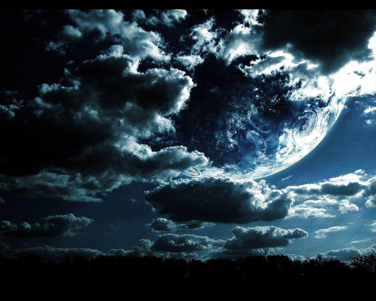 1280x1030 Astronomy Fantasy Moon HD Wallpaper. ForWallpaper, Desktop