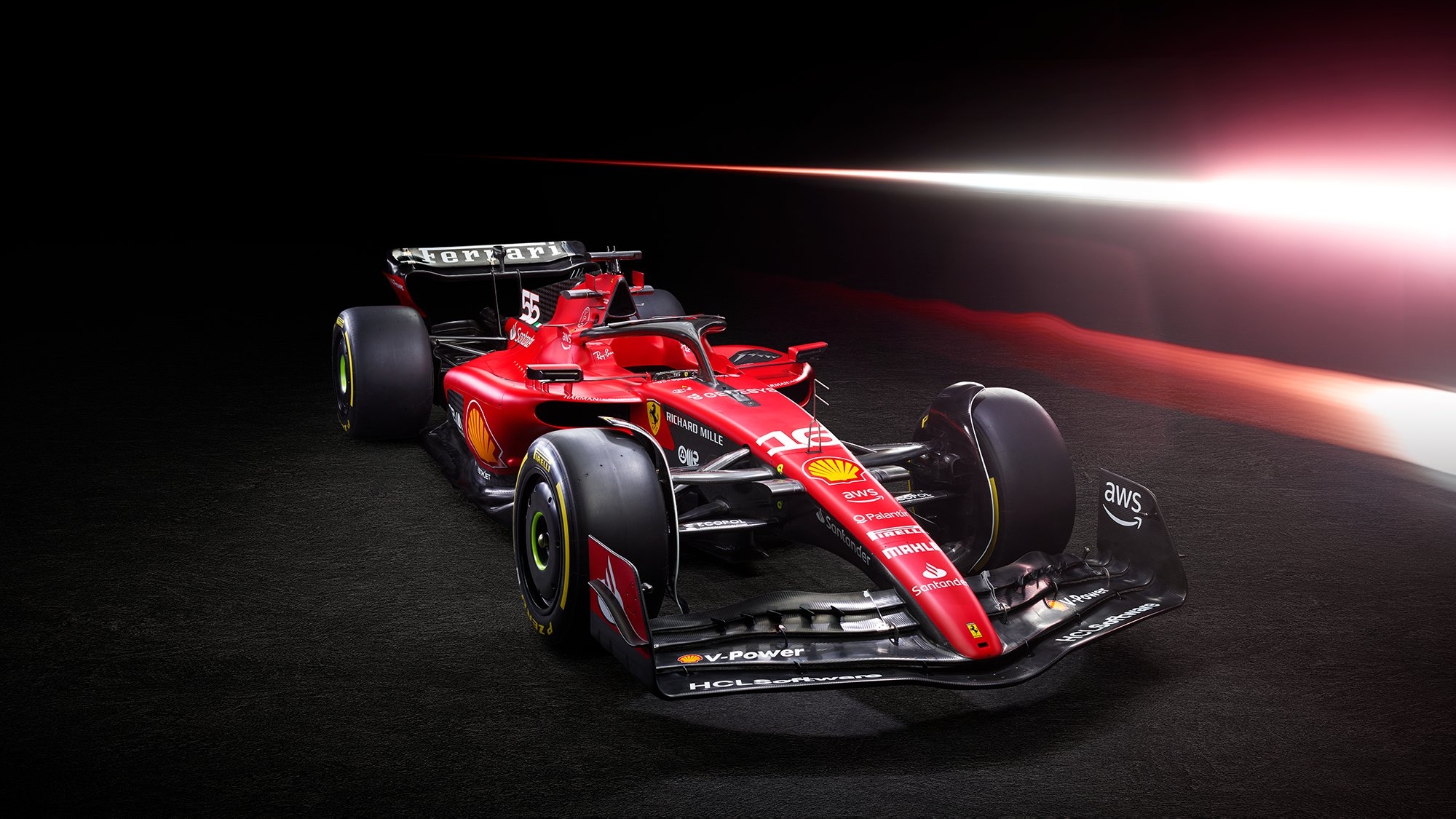 2000x1130 Formula 1: Charles Leclerc's New Ferrari SF 23 Revealed, Desktop