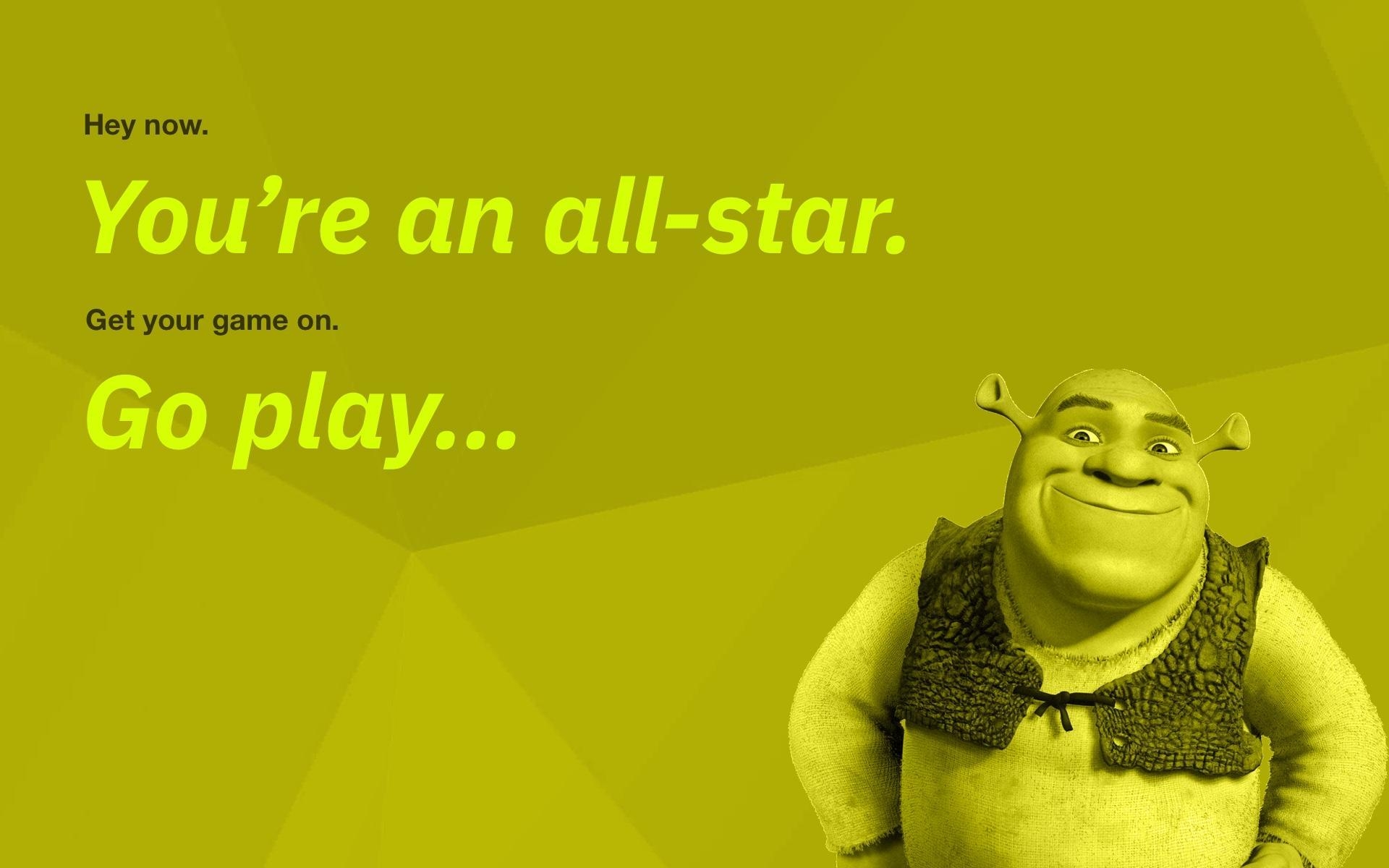 1920x1200 Shrek Motivational Wallpaper [], Desktop